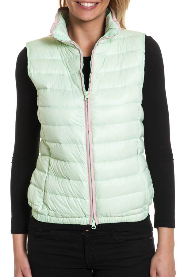 Women's Sleeveless Polyamide Vest Arma Mint - Image n°1