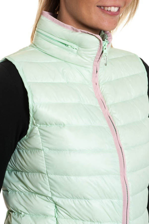 Women's Sleeveless Polyamide Vest Arma Mint - Image n°3