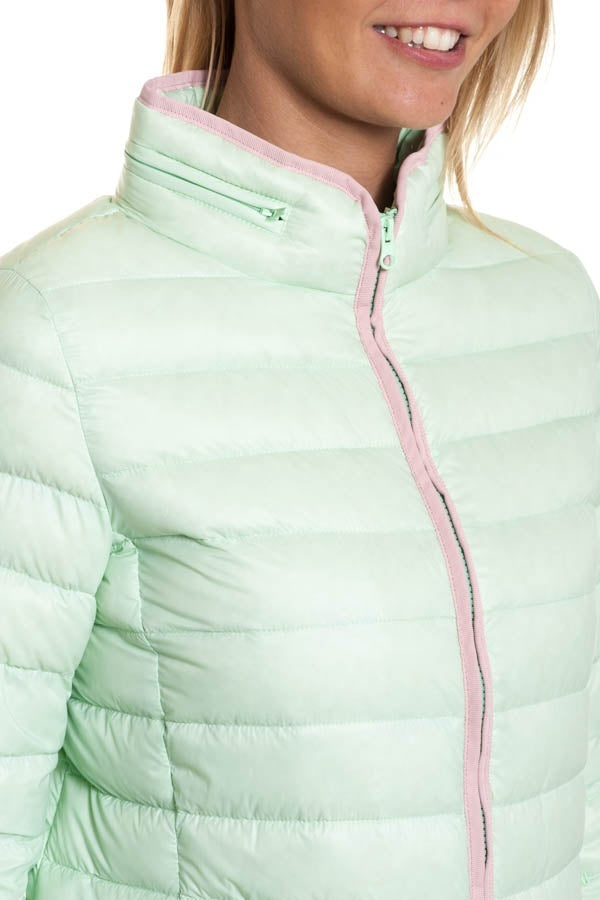 Arma women's mint-colored polyamide vest - Image n°3