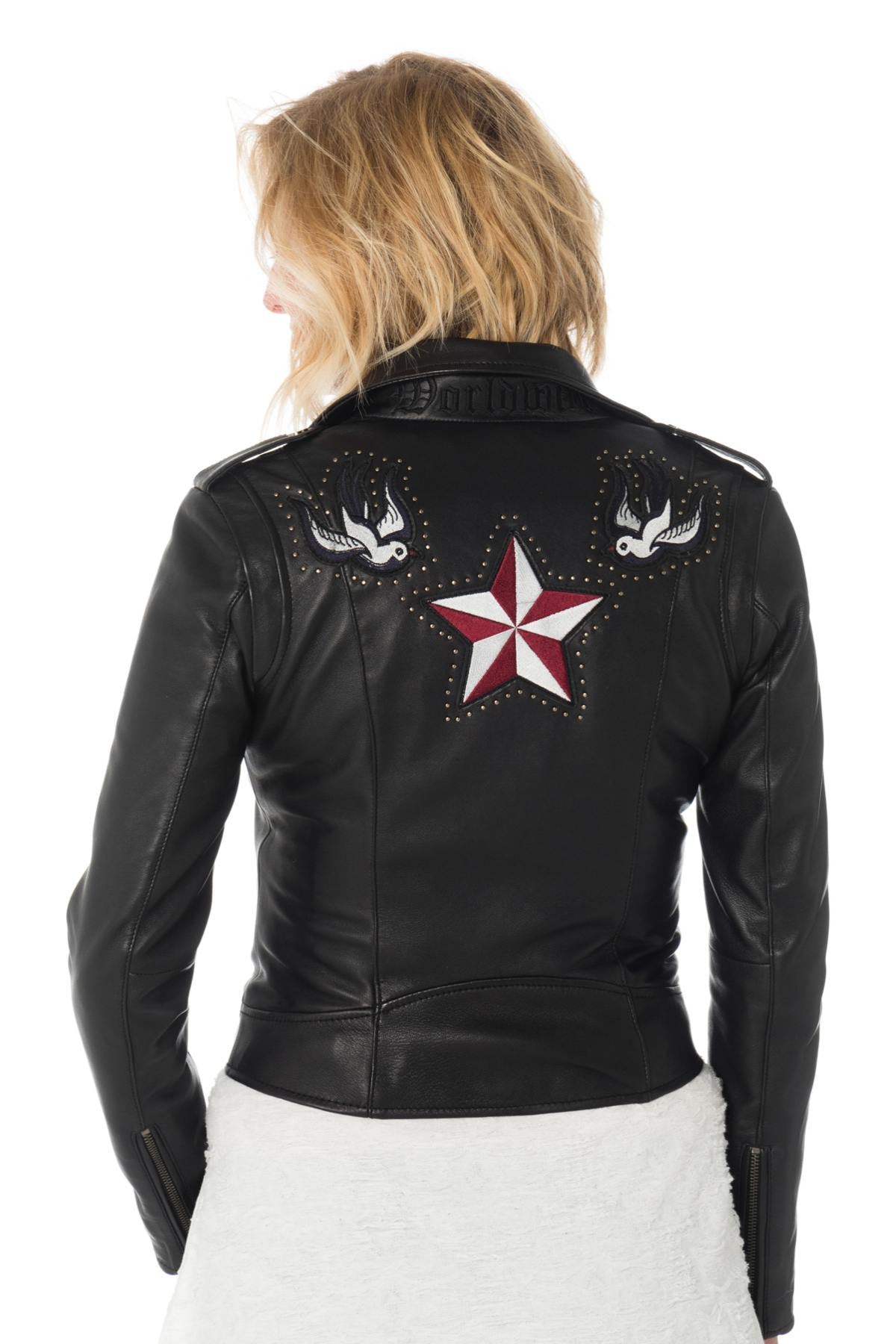 Cityzen women's rock Biker Jacket - Image n°1