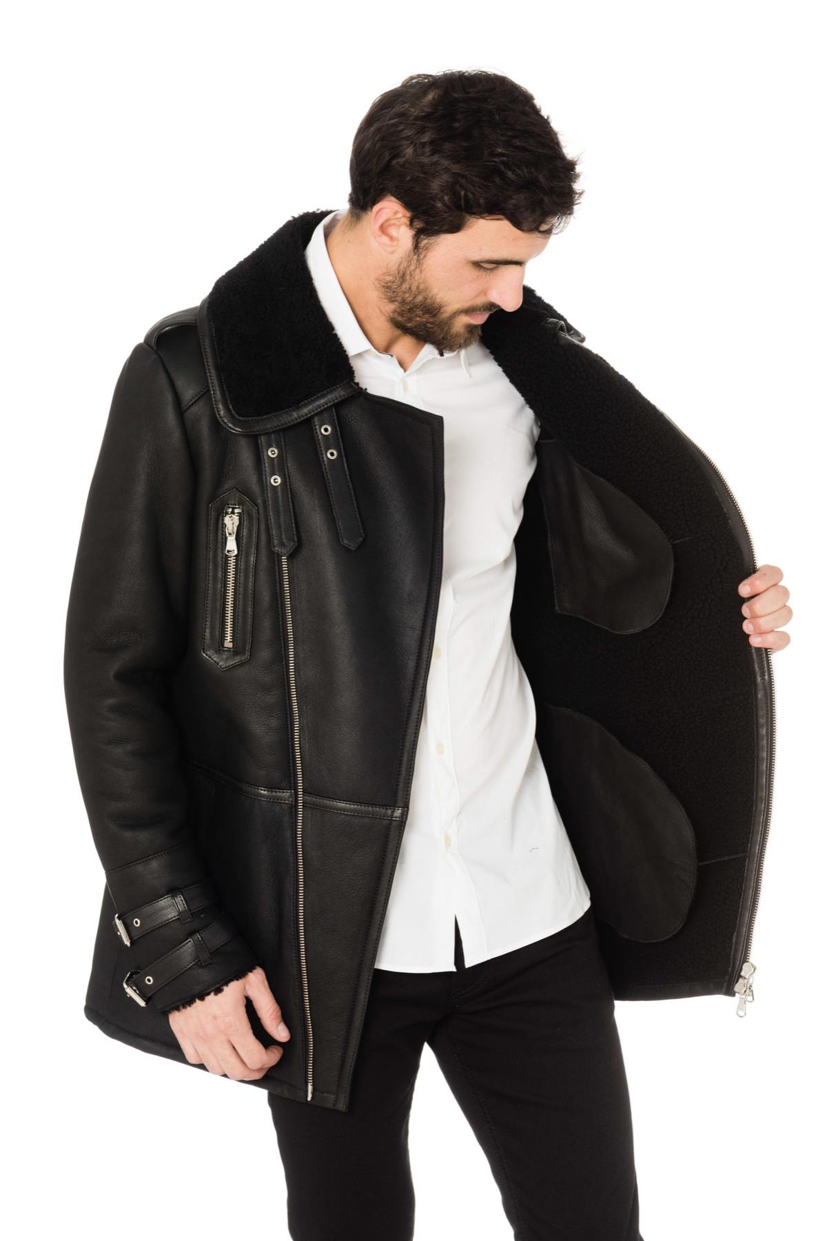 Shearling for chic and classy men - Image n°6