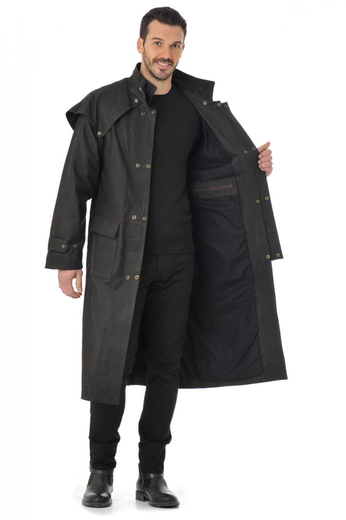 Australian skipper buffalo leather coat - Image n°2