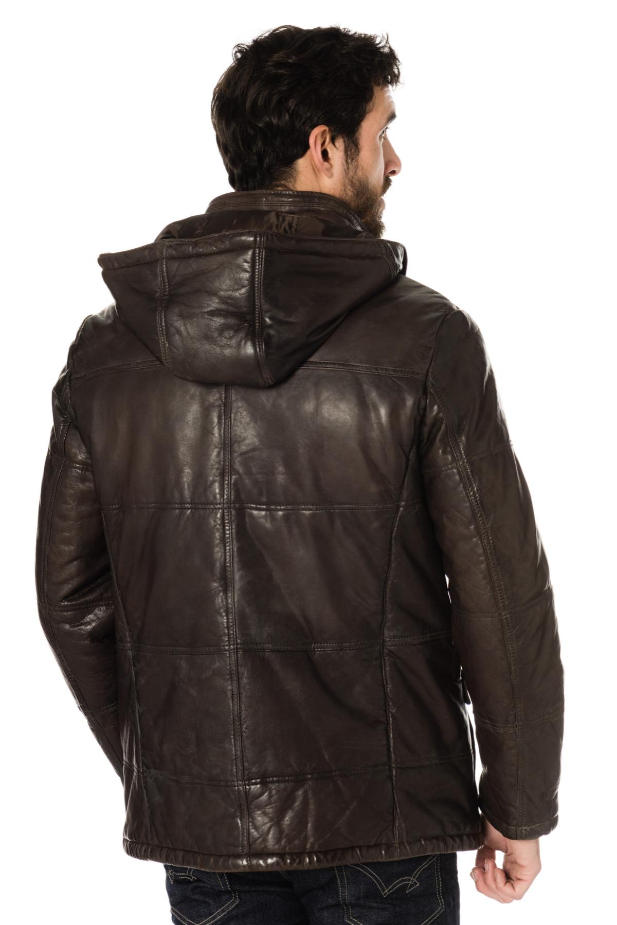 Daytona men's lambskin down jacket - Image n°5