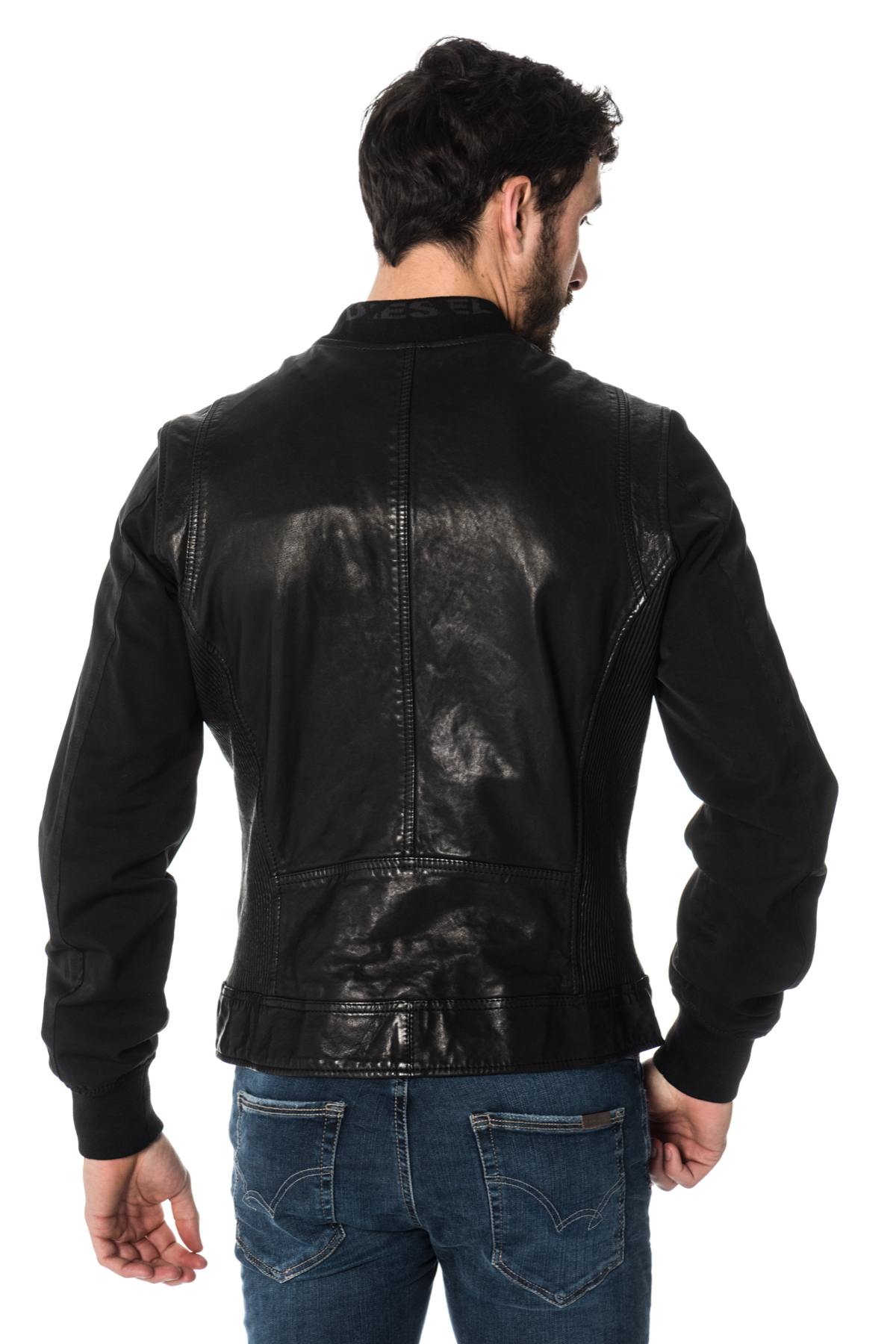 Diesel men's bi-material jacket - Image n°6