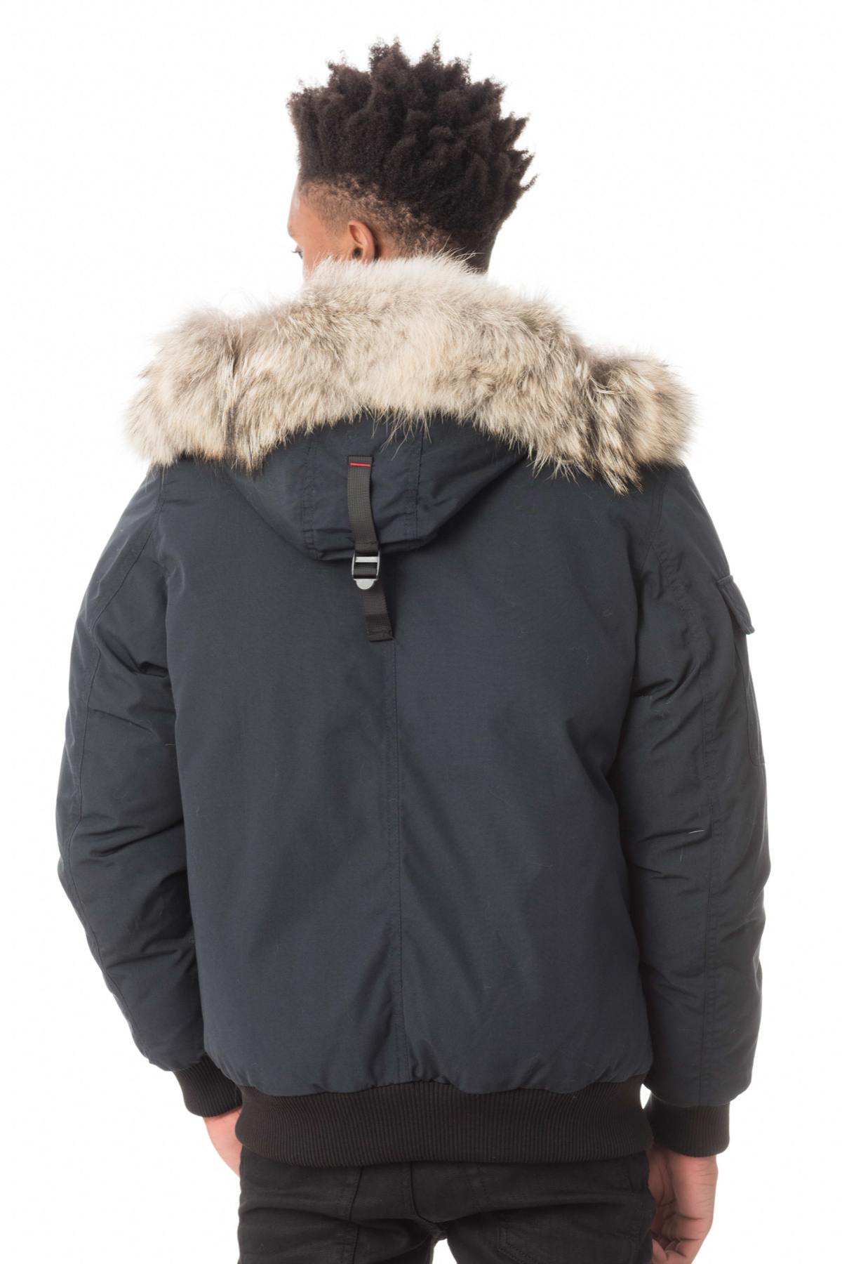 Helvetica fur-lined down jacket for men - Image n°5