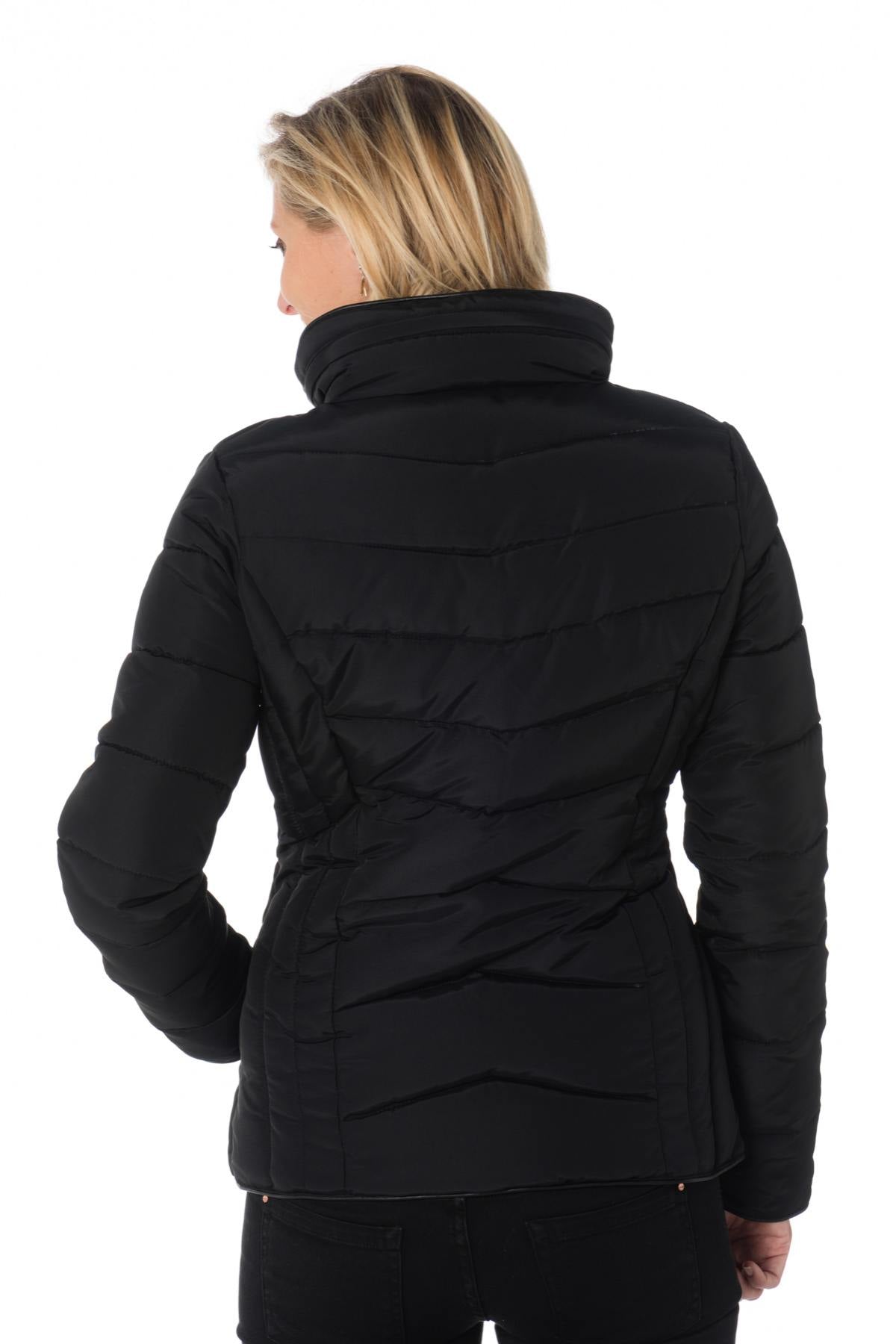 Kaporal women's black down jacket - Image n°4