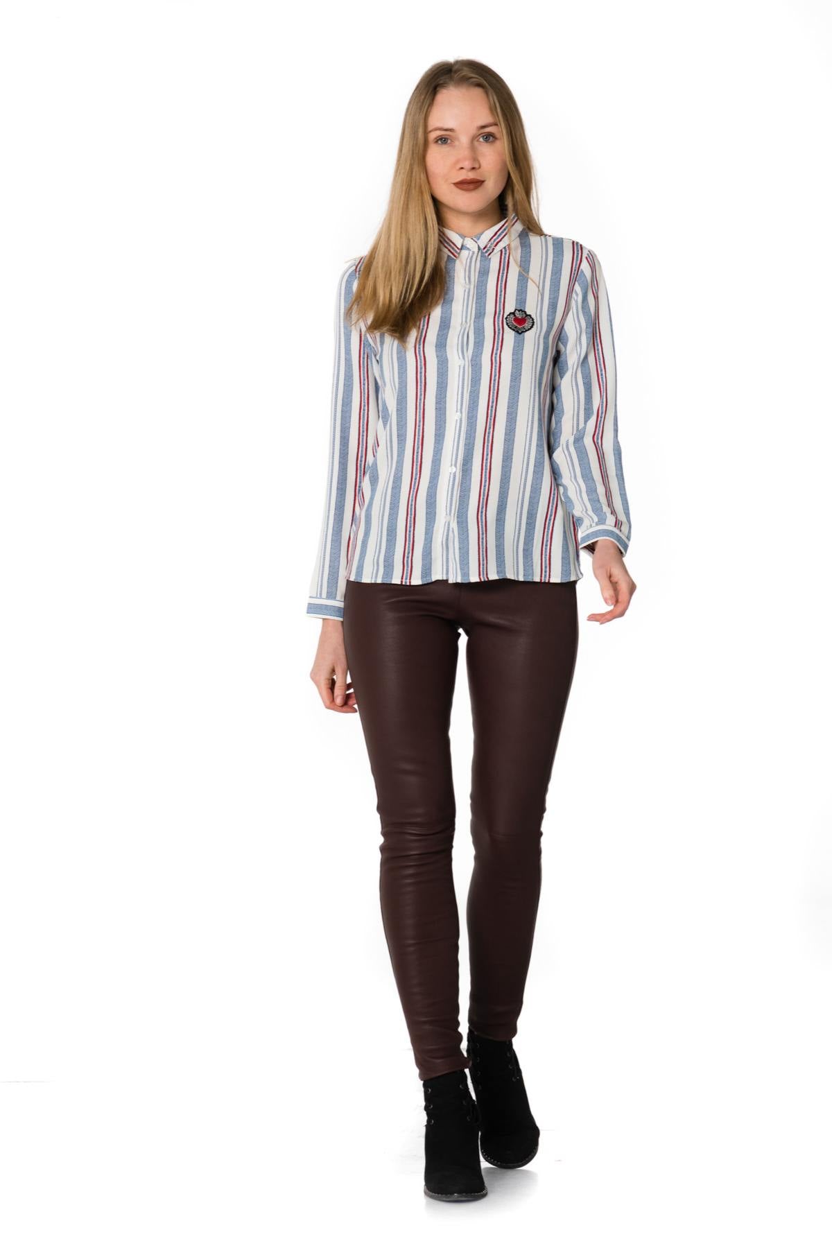 British style women's shirt - Image n°3