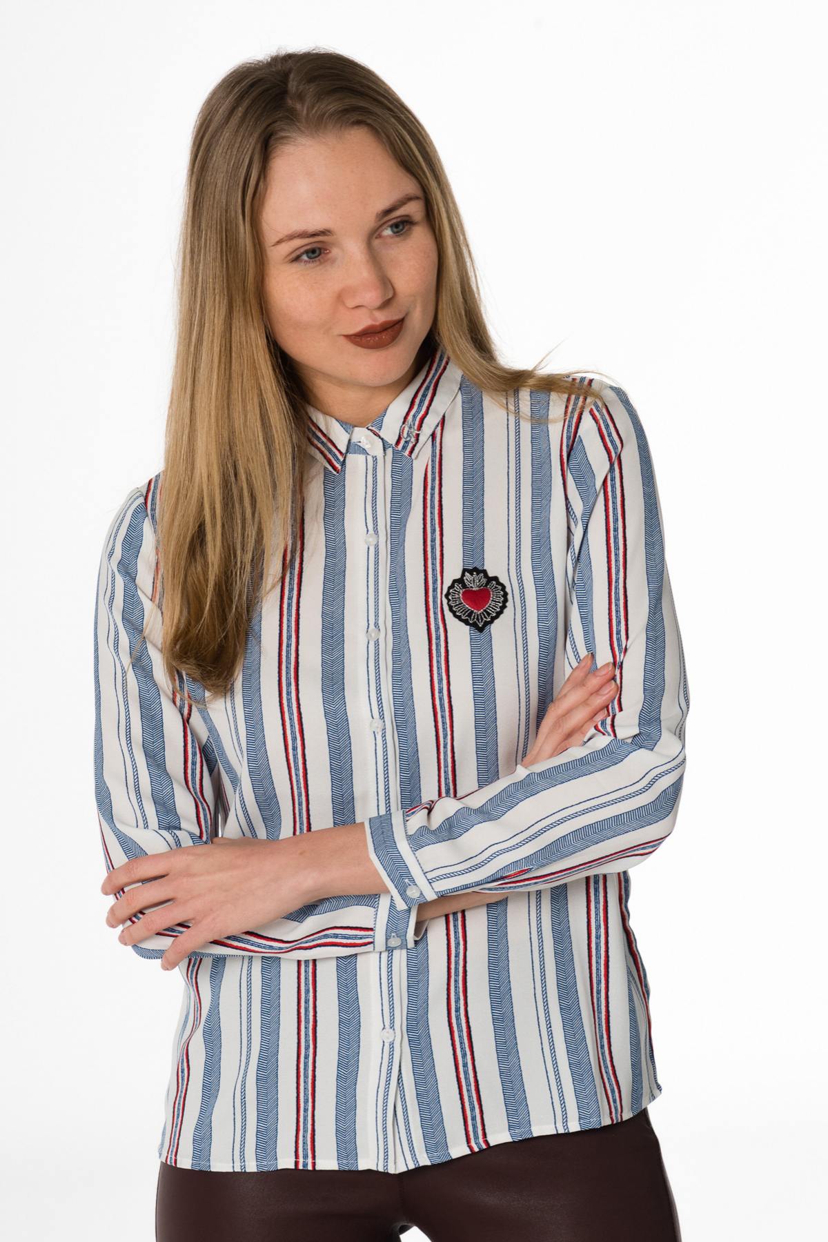 British style women's shirt - Image n°1