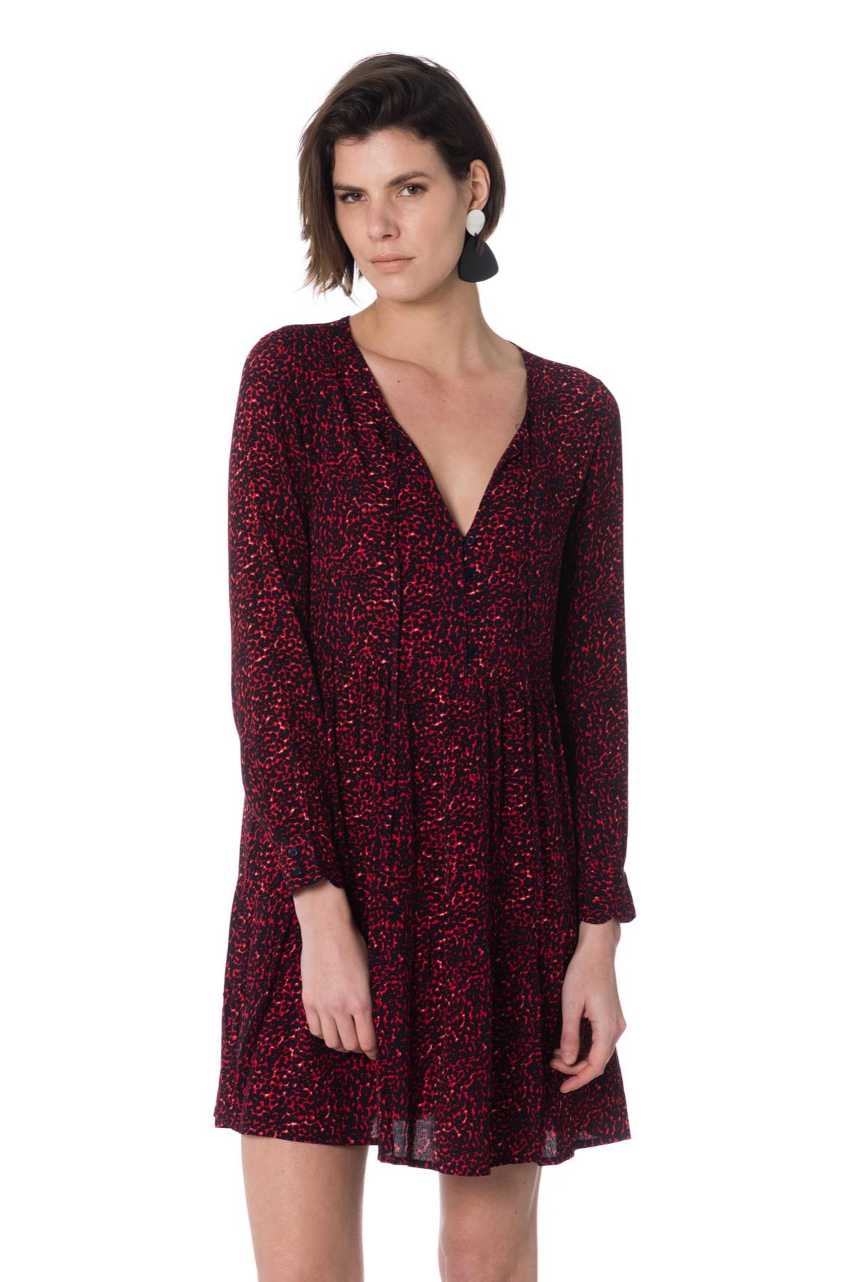  Women's red leopard dress - Image n°5