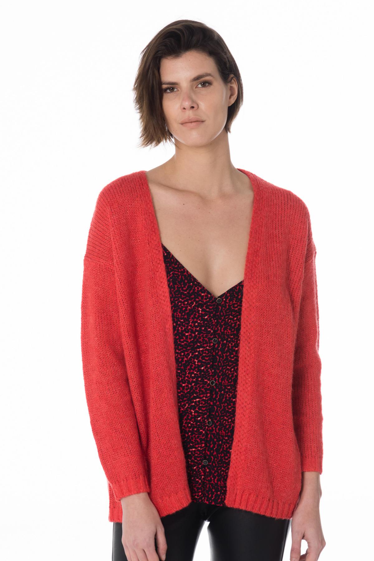 Women's red vest - Image n°1