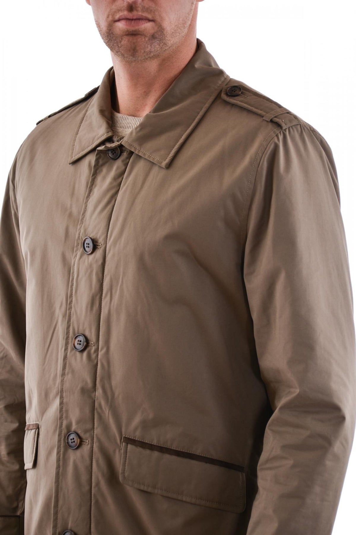  Mac Gregor jacket in green polyester and cotton - Image n°4