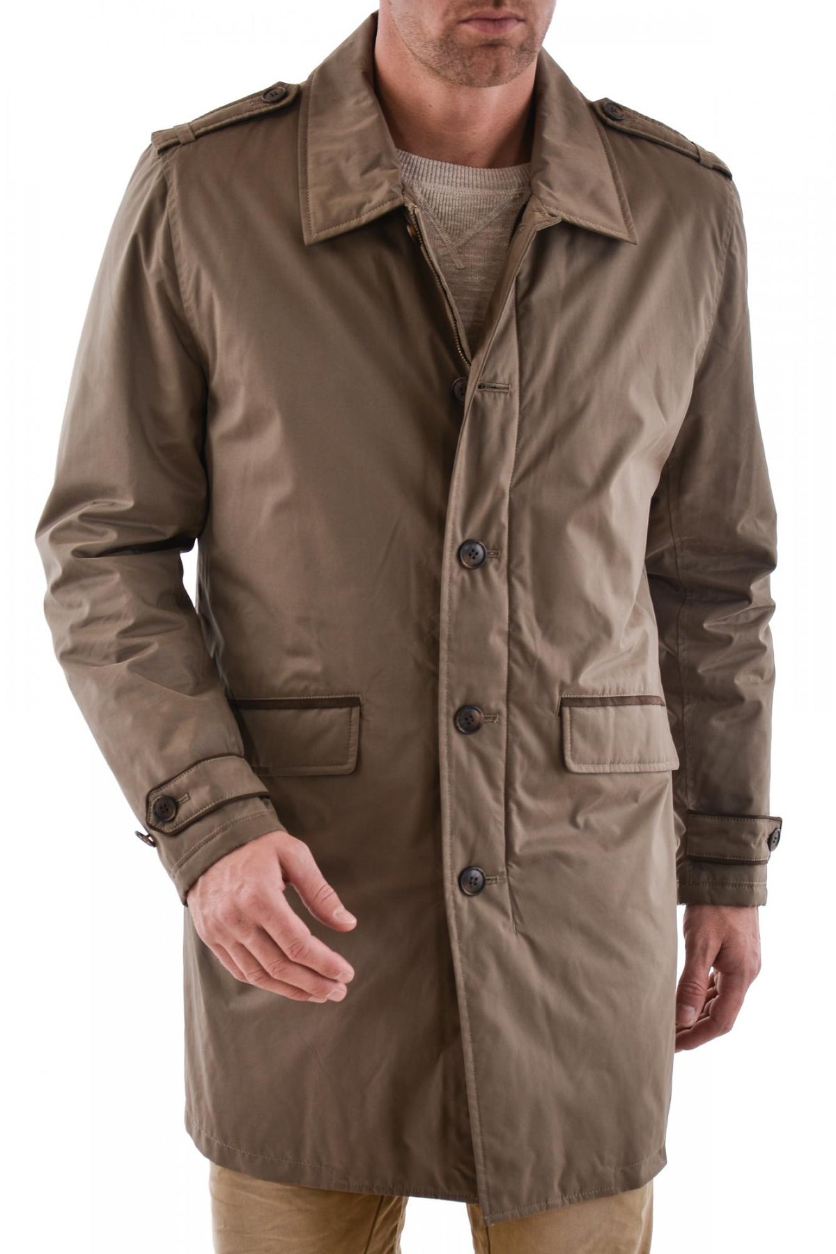  Mac Gregor jacket in green polyester and cotton - Image n°1