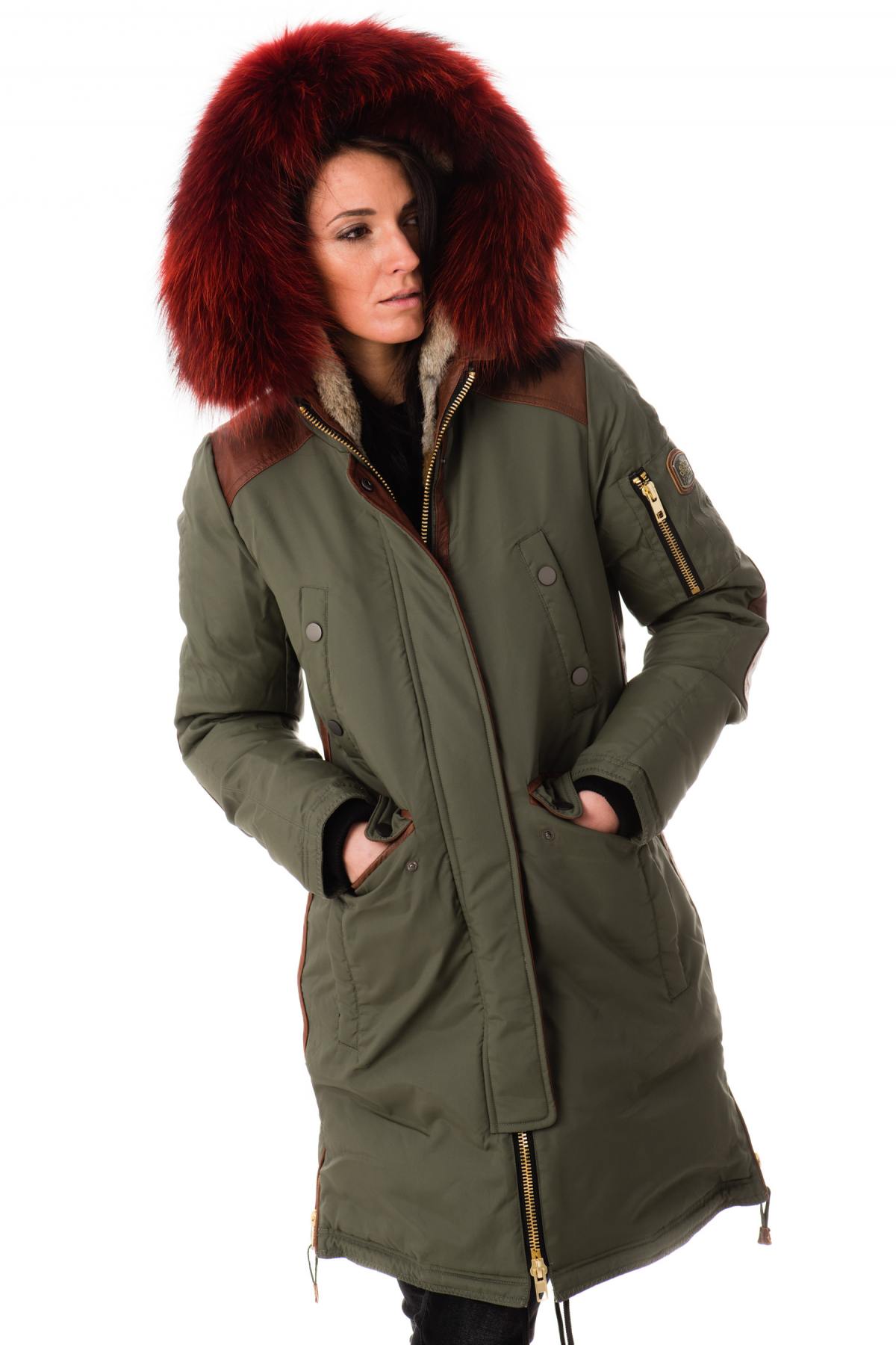 Brera Army Red Women's Jacket - Image n°3