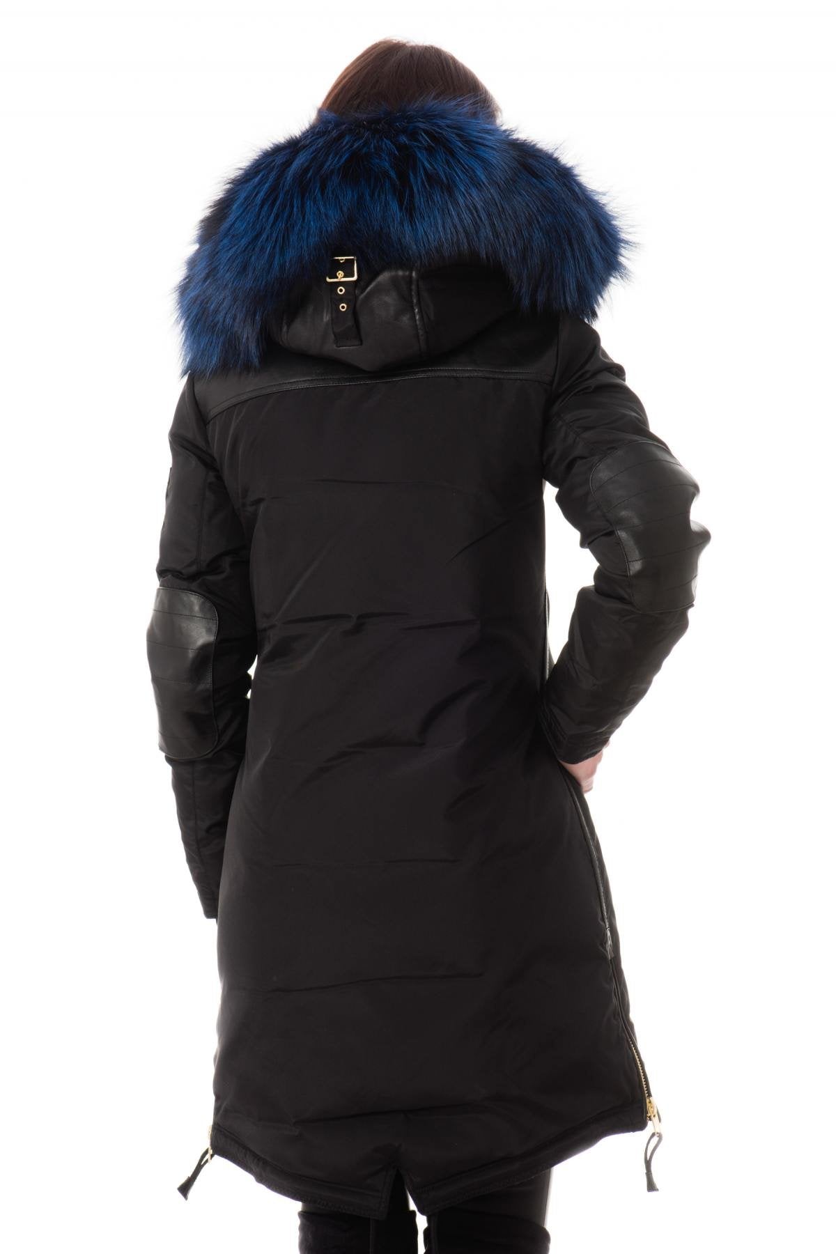 Brera Women's Coat Black Blue - Image n°5