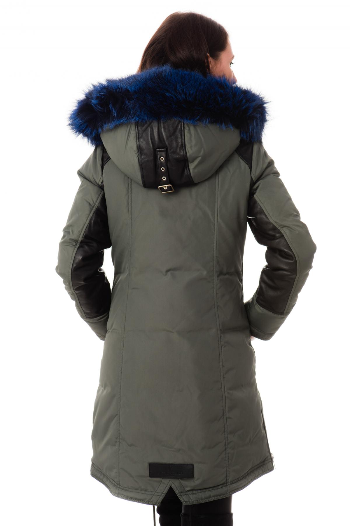 Women's Chelsea Military Blue Jacket - Image n°4