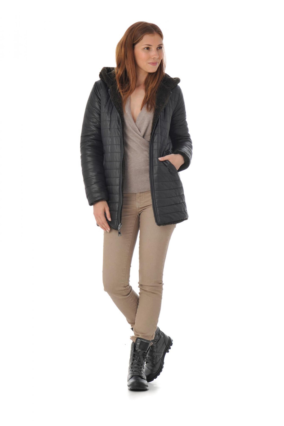 Oakwood women's reversible coat - Image n°4