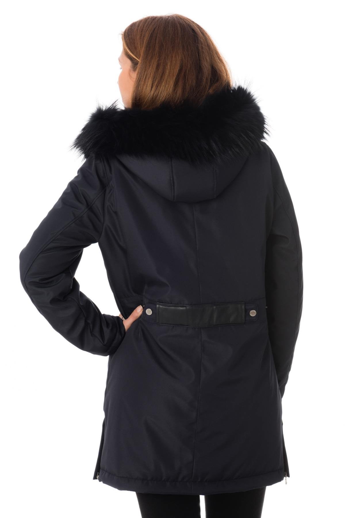 long coat with fur hood Oakwood - Image n°5