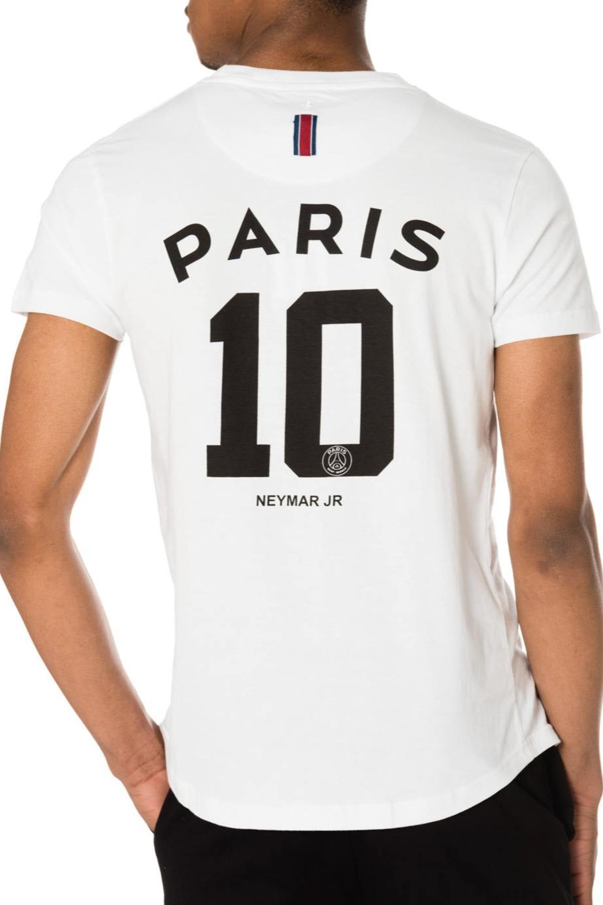 PSG Neymar Jr children's t-shirt, white color - Image n°4