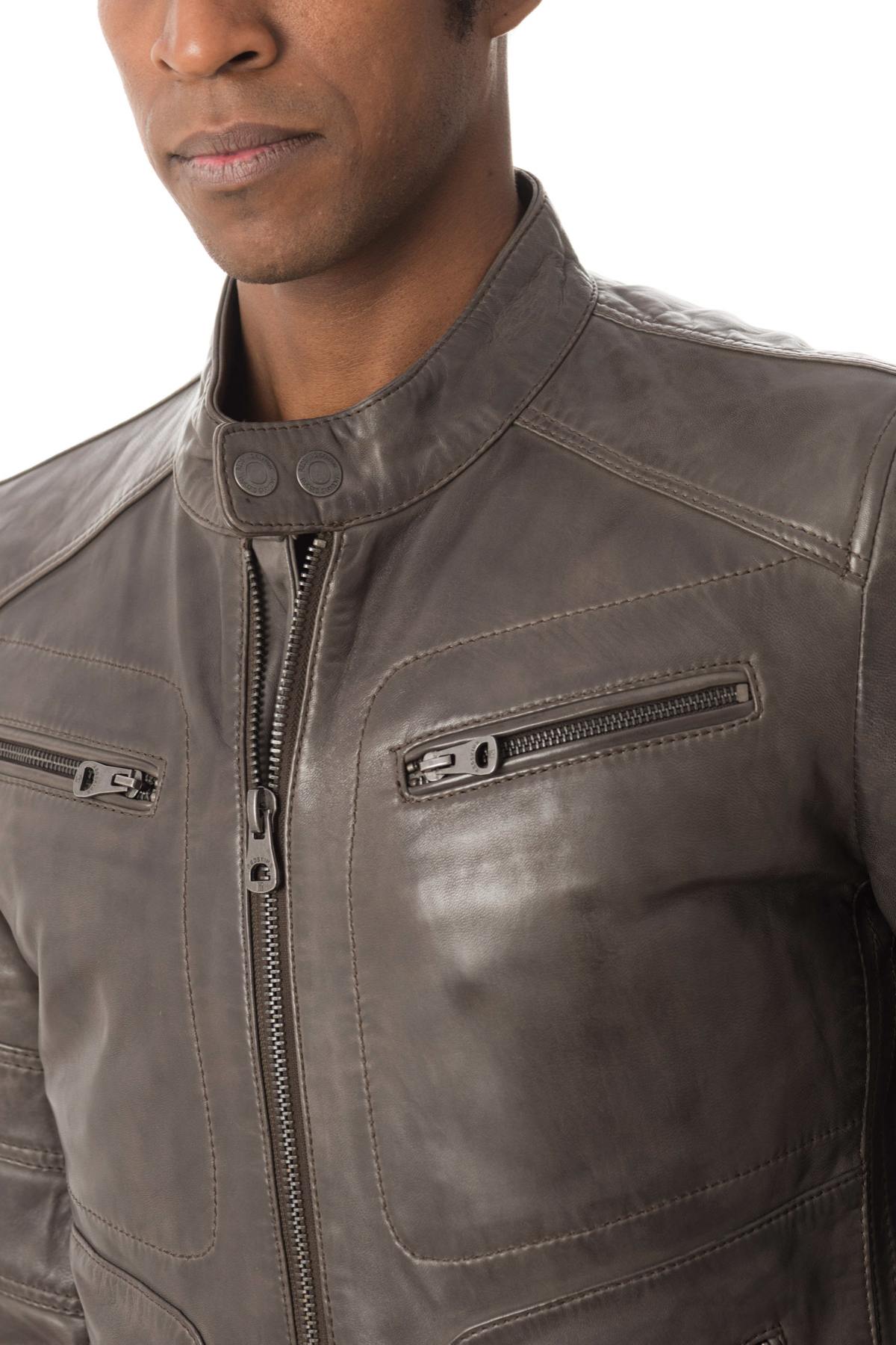 Biker collar jacket - Image n°7