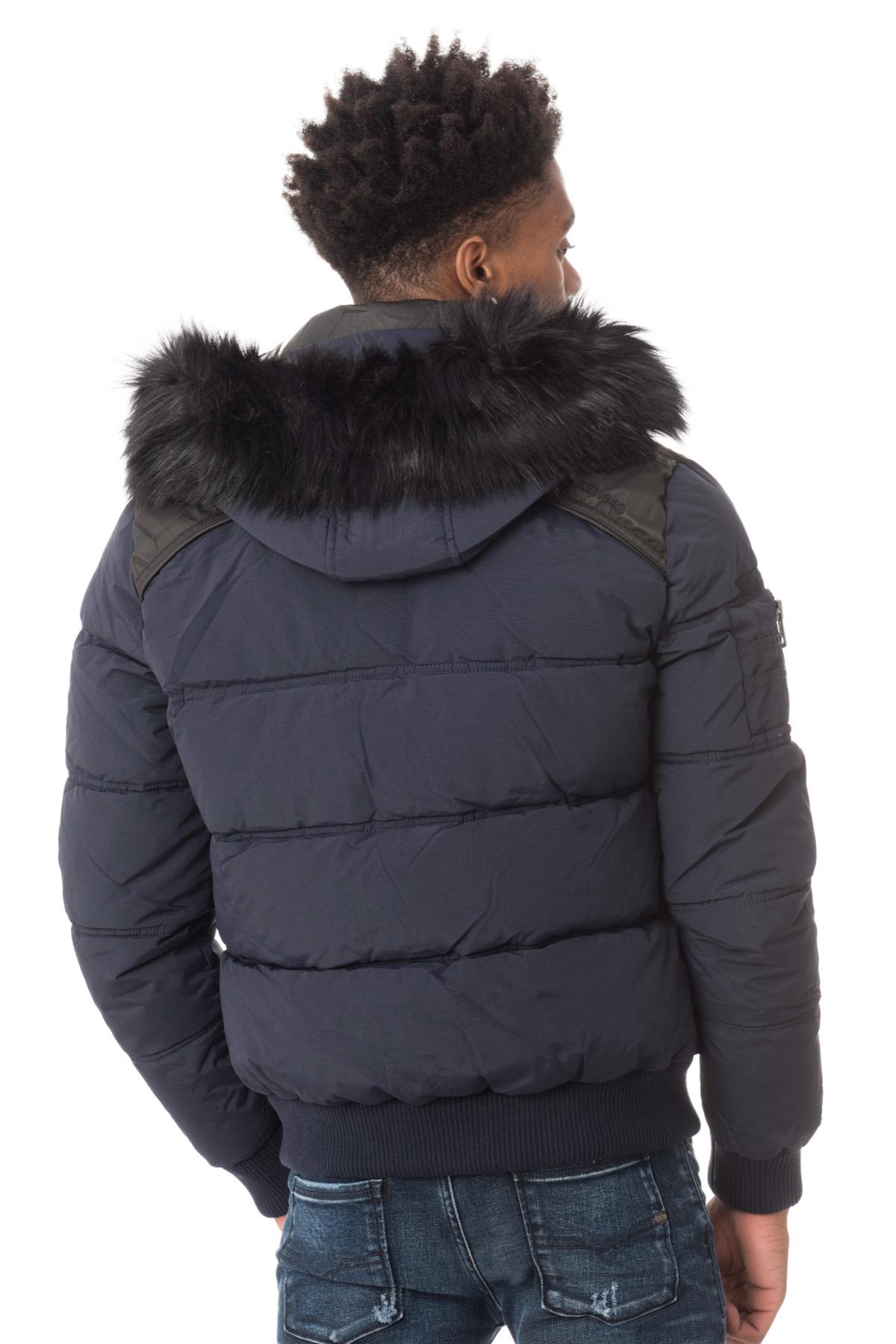 Men's short polyamide down jacket - Image n°5