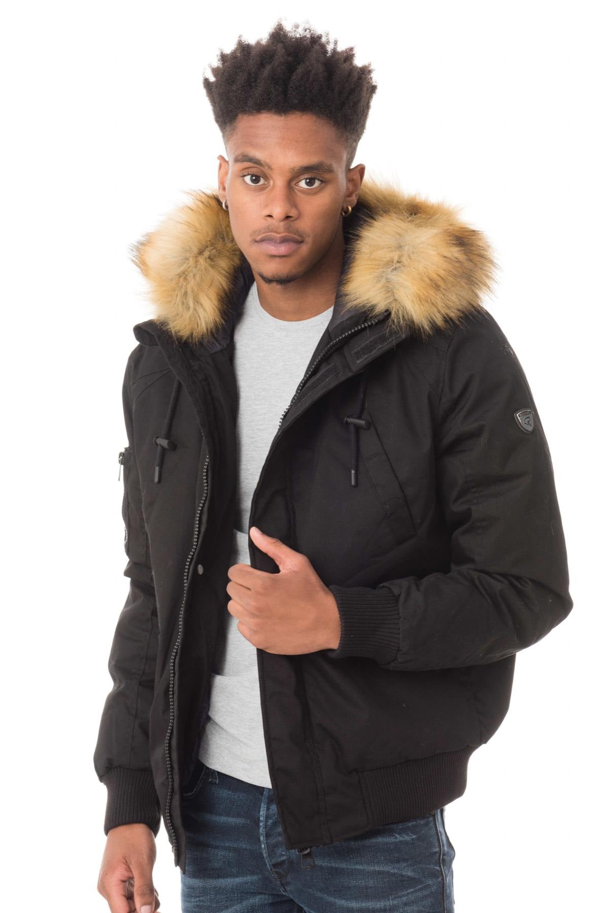 Redskins men's black jacket - Image n°3