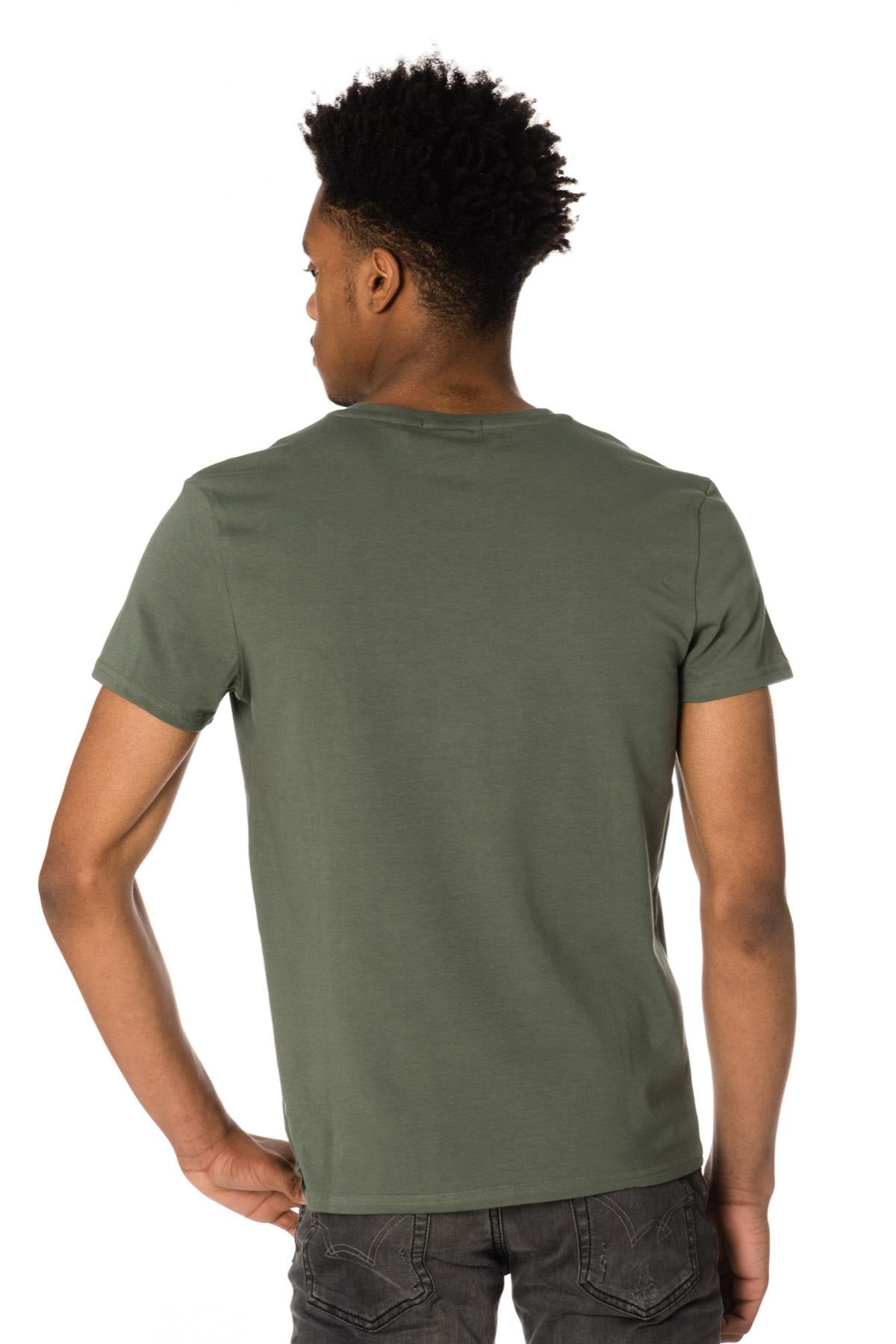 Redskins men's khaki t-shirt - Image n°3