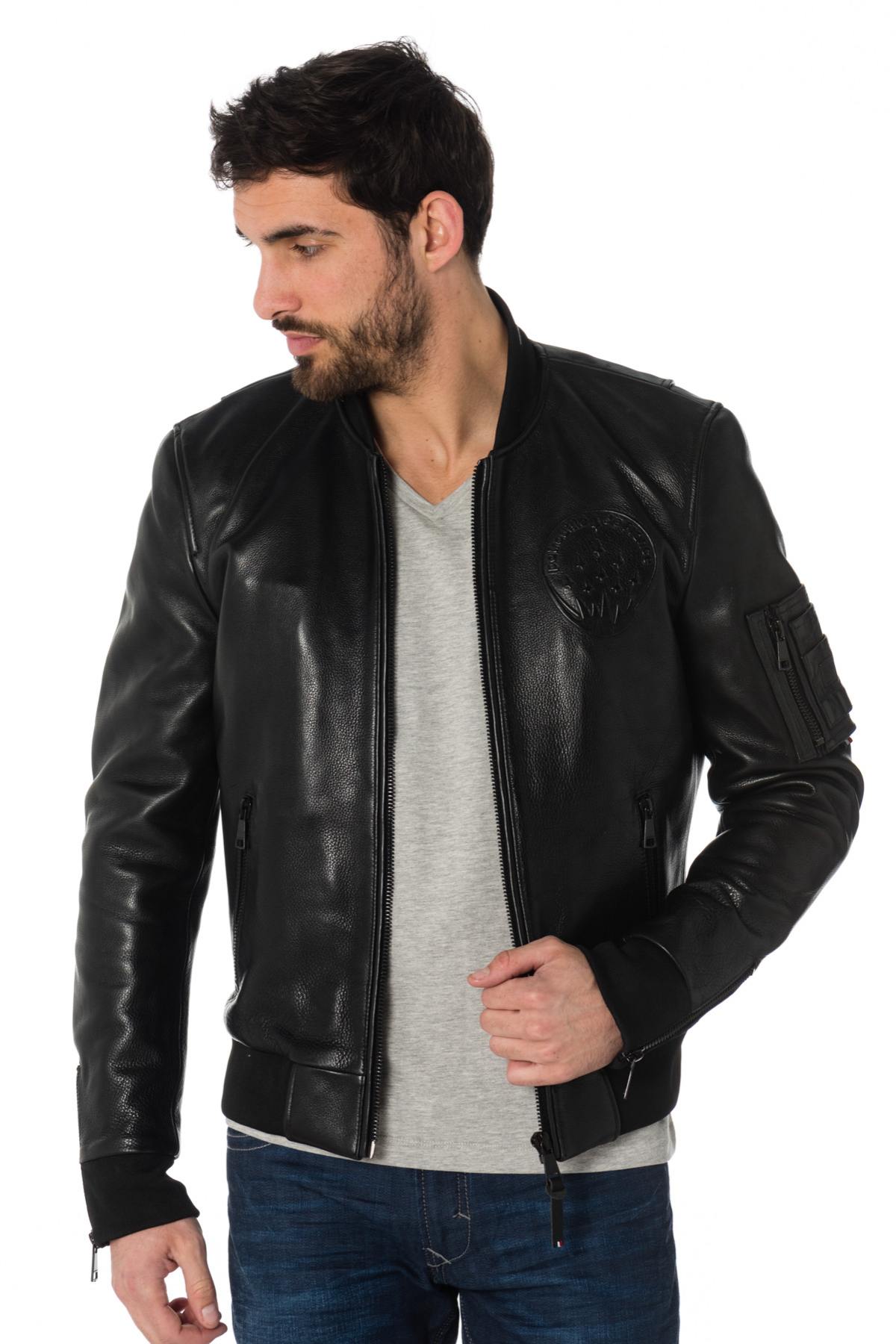 Patrouille de France leather bomber - Image n°1