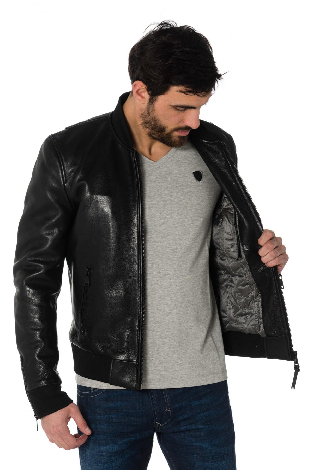 Patrouille de France leather bomber - Image n°6