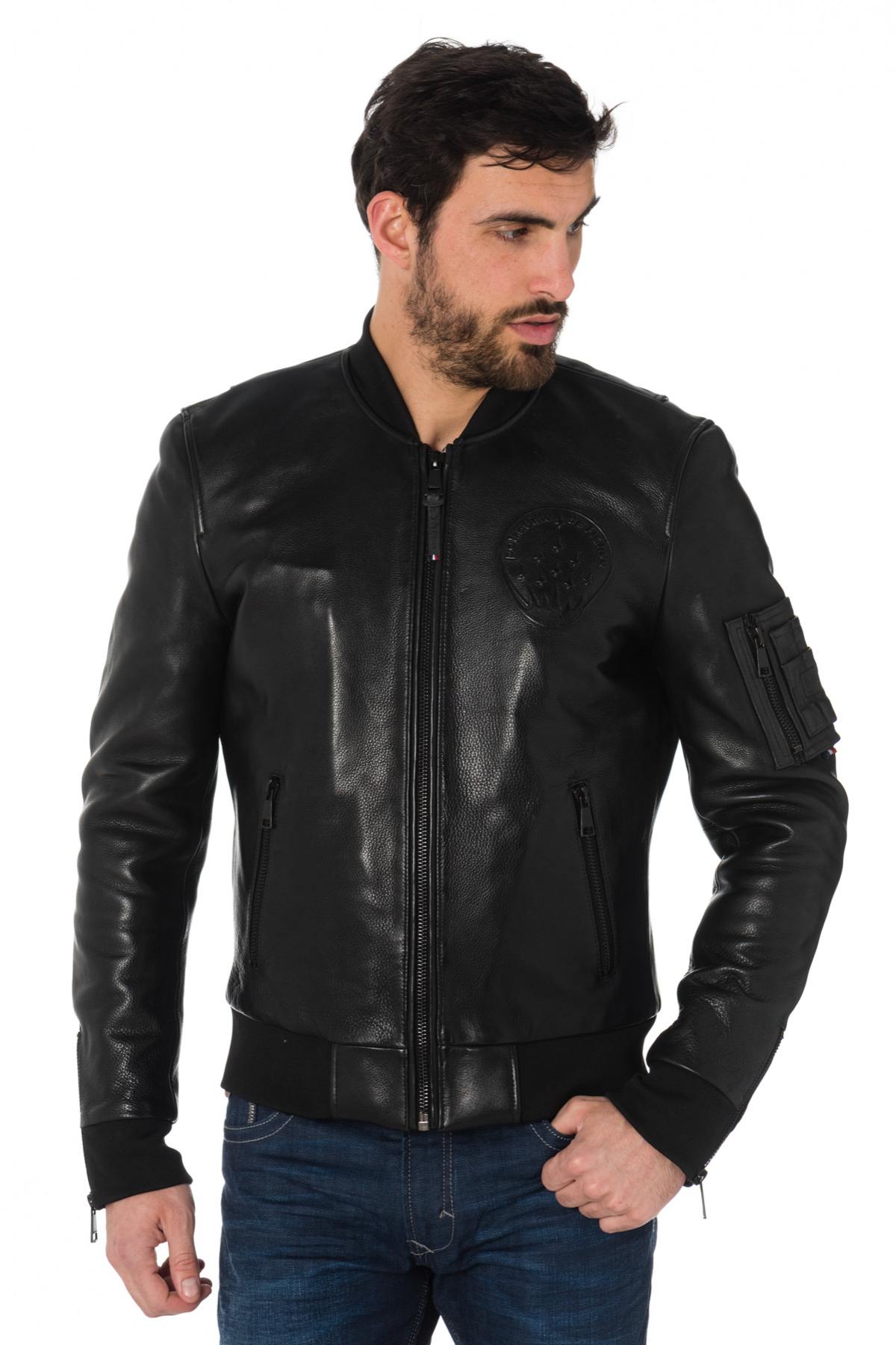 Patrouille de France leather bomber - Image n°4