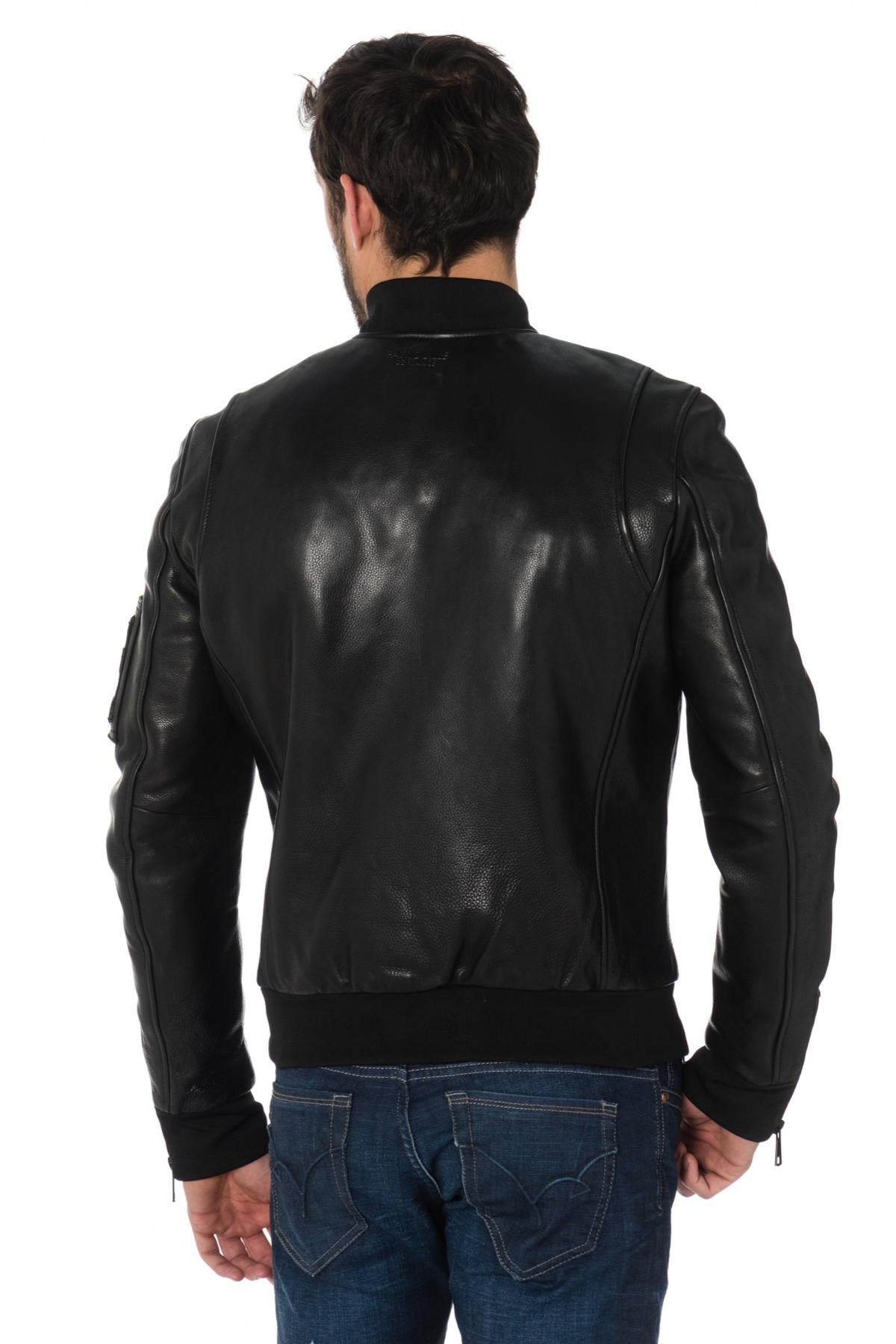 Patrouille de France leather bomber - Image n°7