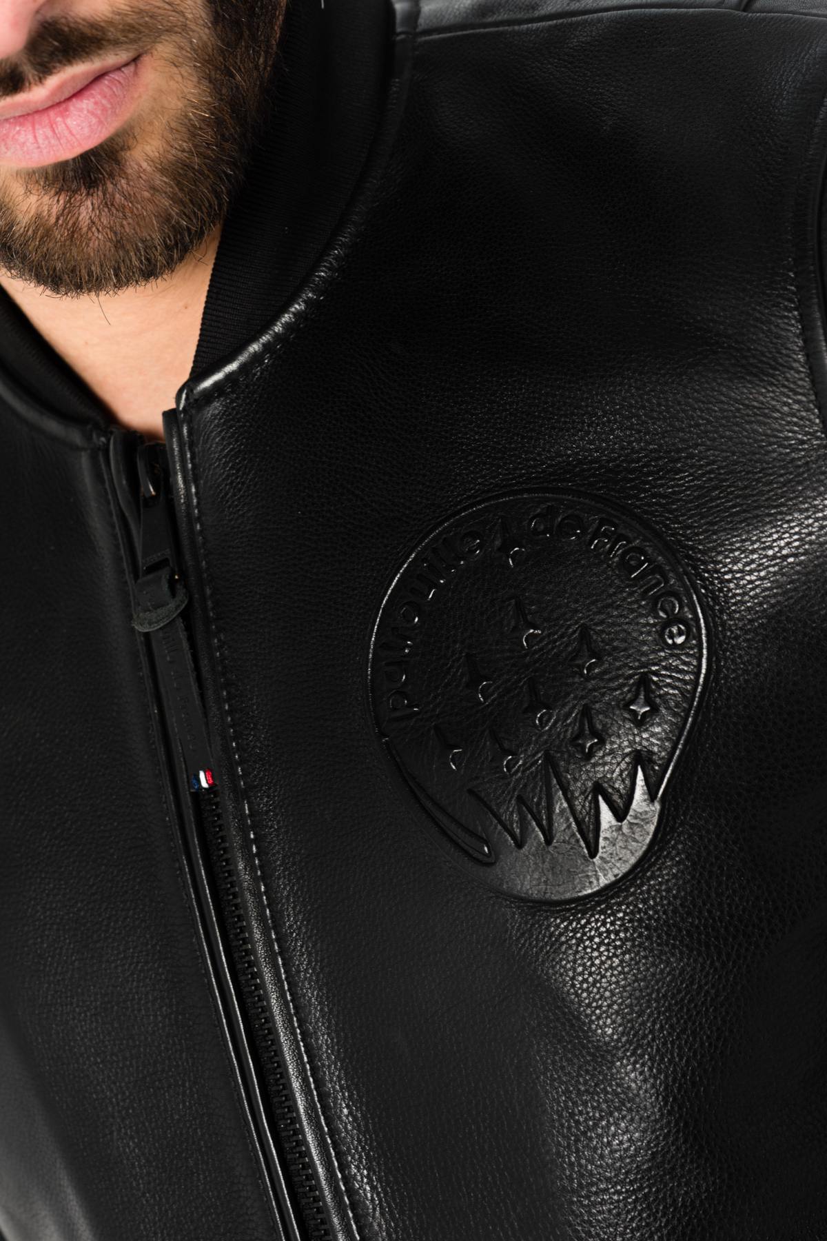 Patrouille de France leather bomber - Image n°2