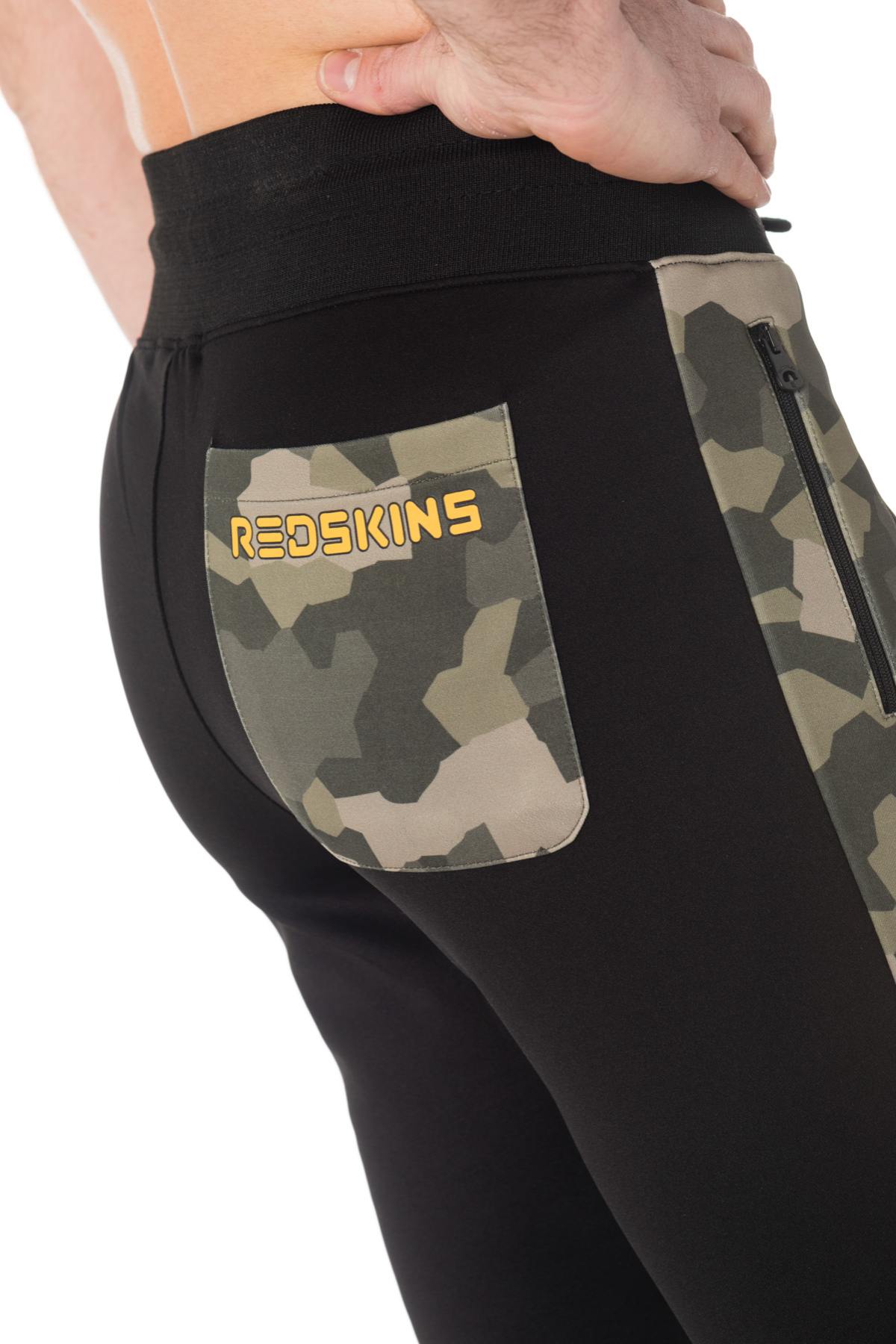 Black and khaki Redskins jogging pants - Image n°6