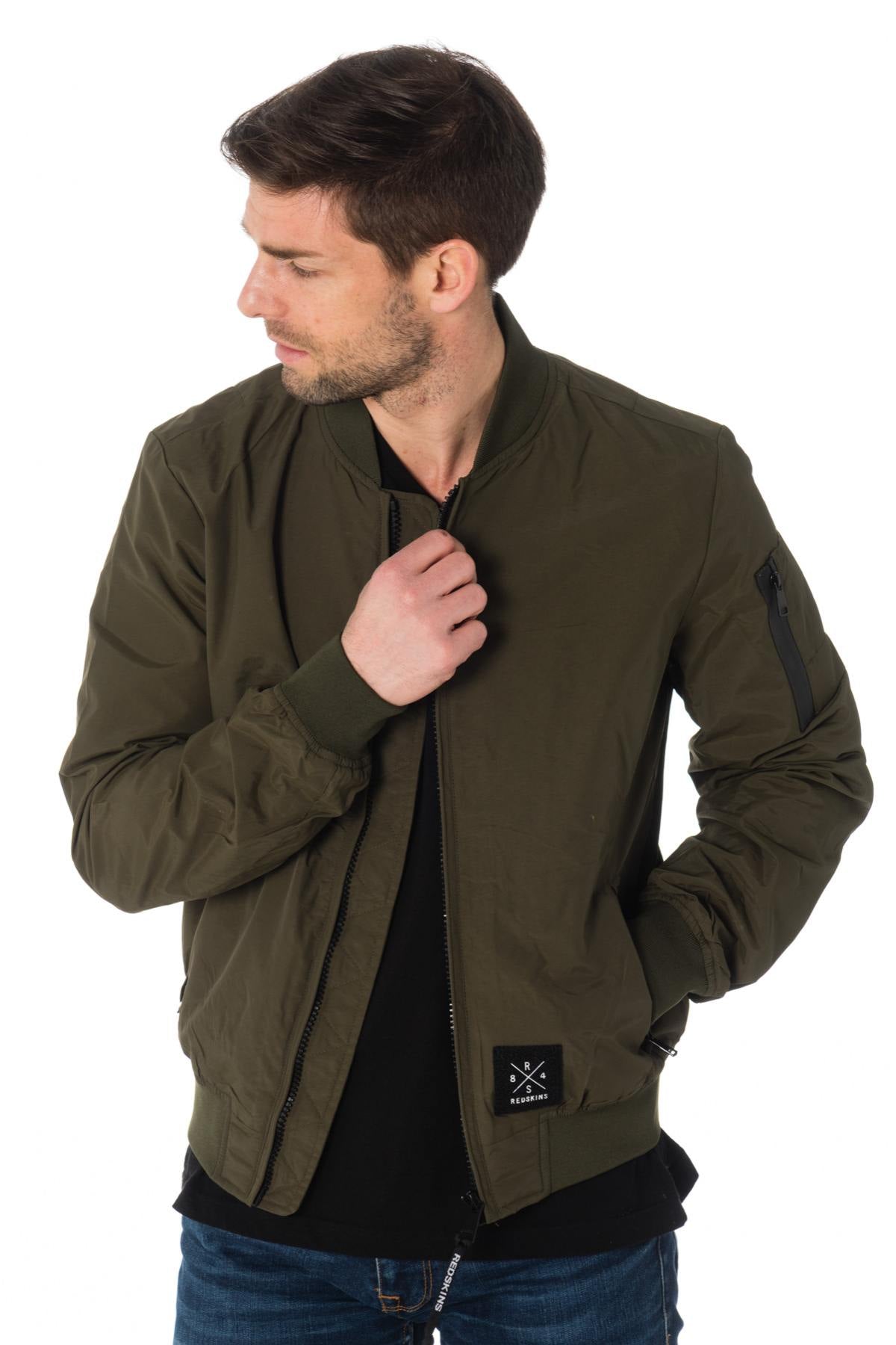 Khaki nylon jacket - Image n°4