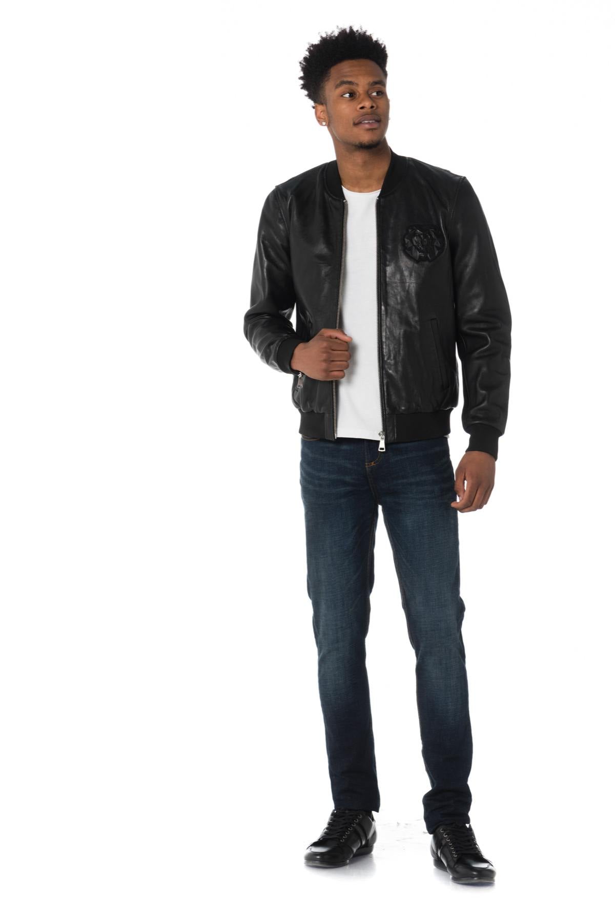 Redskins men's bomber jacket with tiger badge - Image n°4