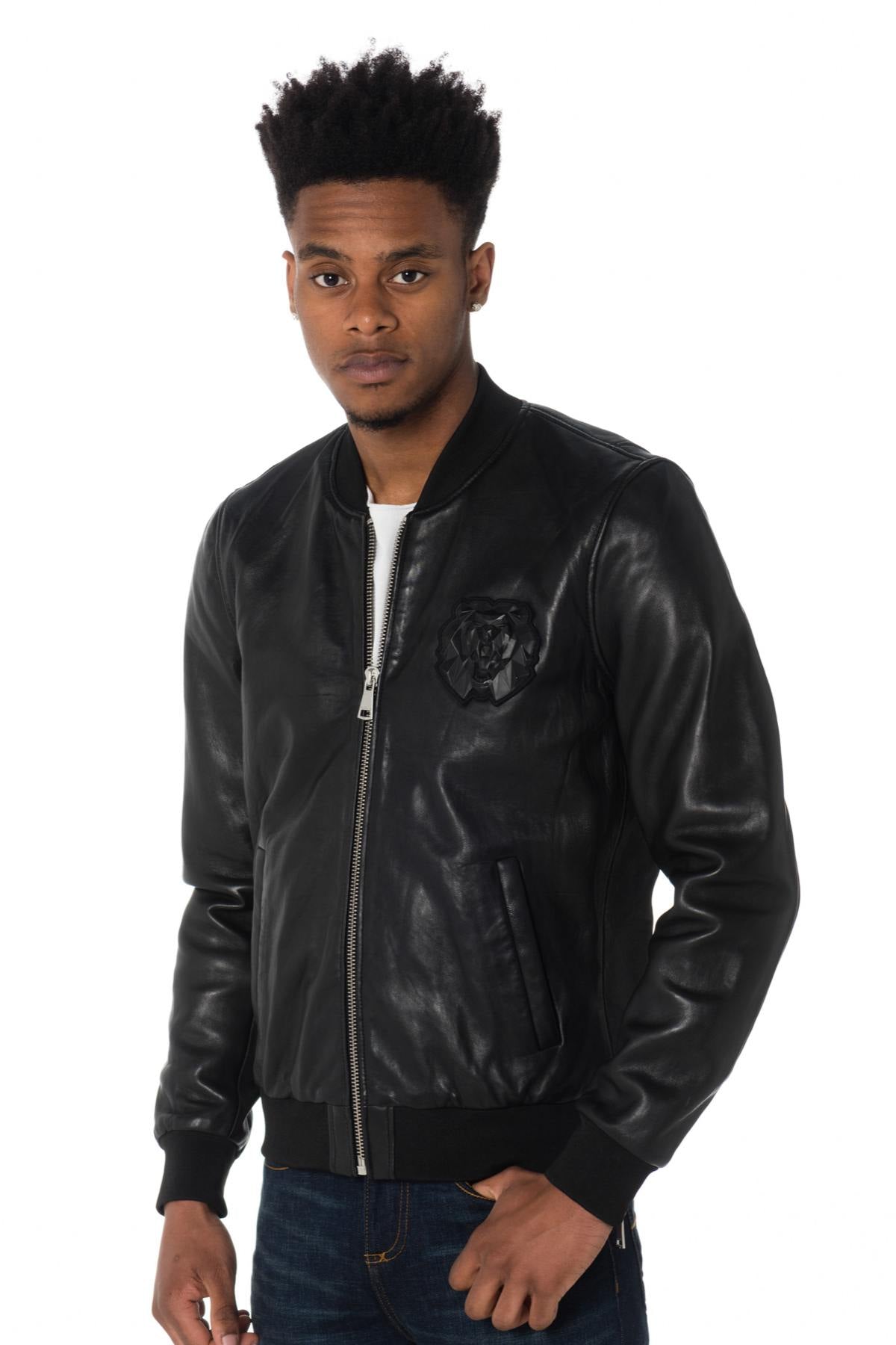 Redskins men's bomber jacket with tiger badge - Image n°1