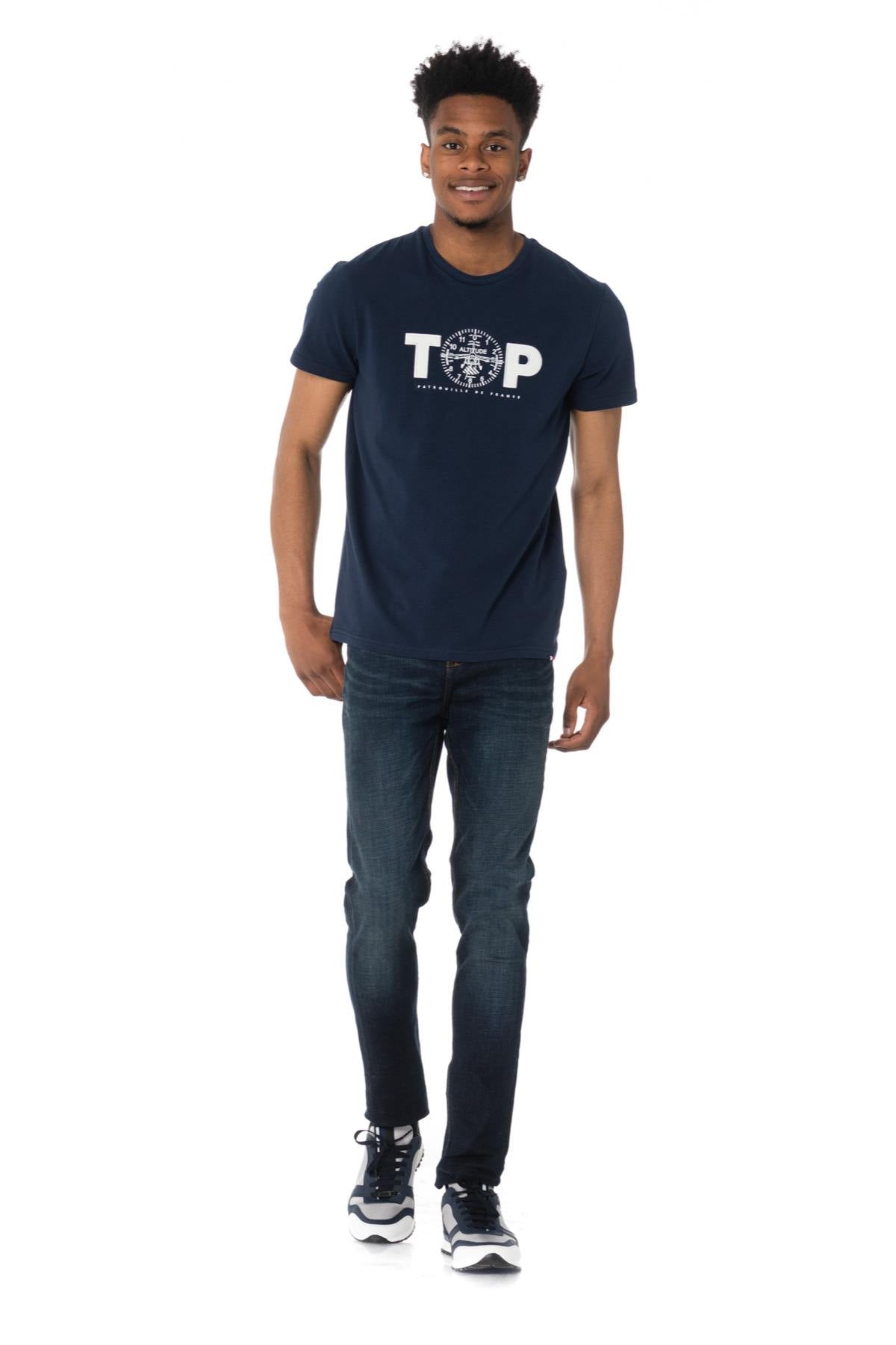 Patrouille de France navy blue t-shirt - Image n°2