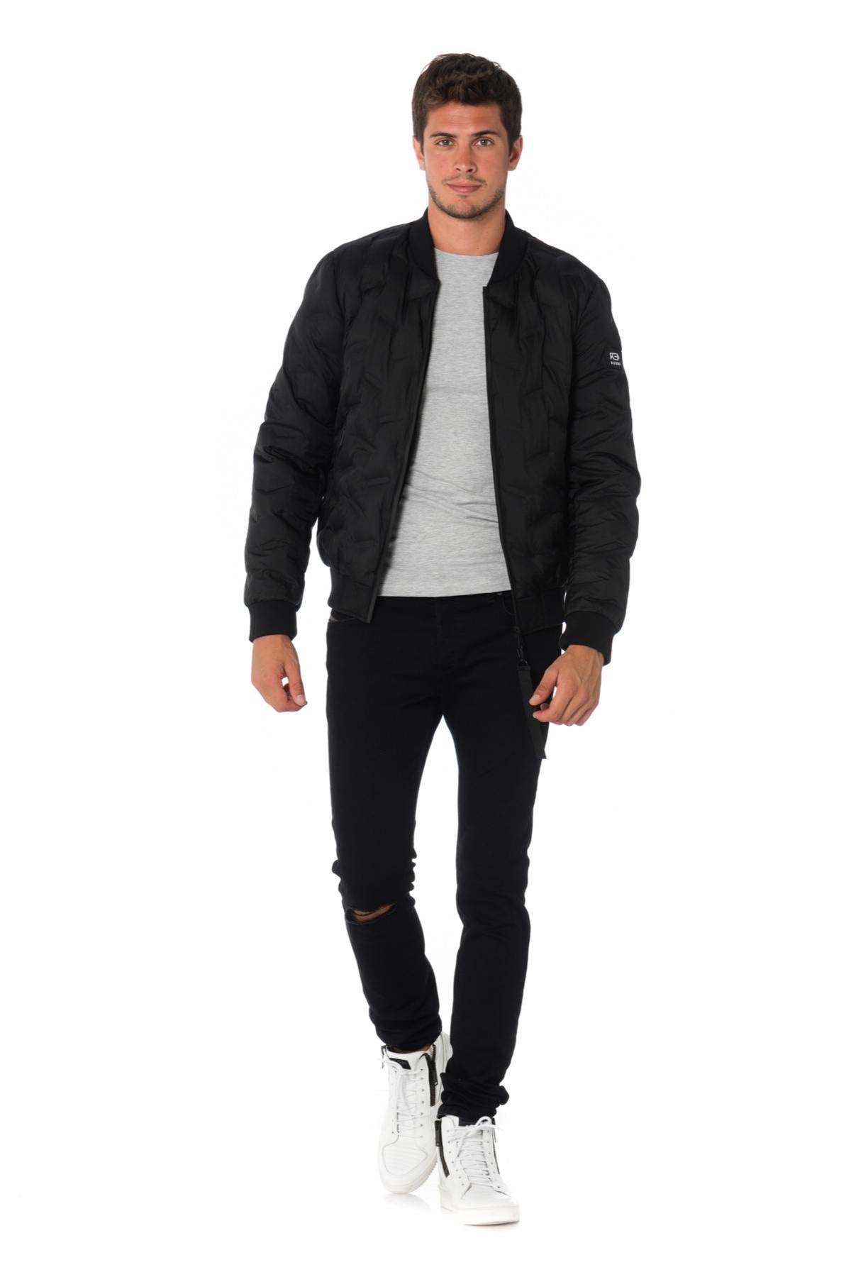 Redskins men's black bombers - Image n°2