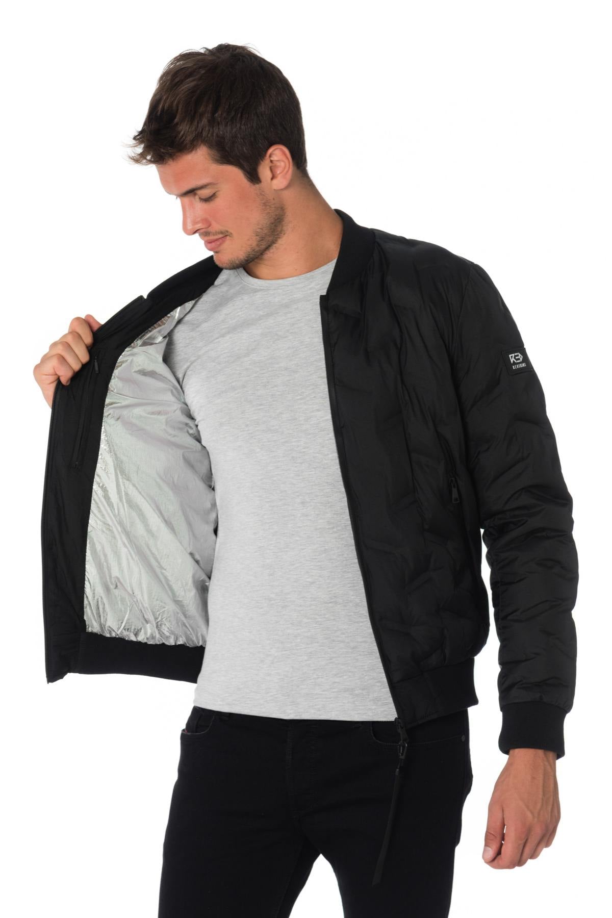 Redskins men's black bombers - Image n°4