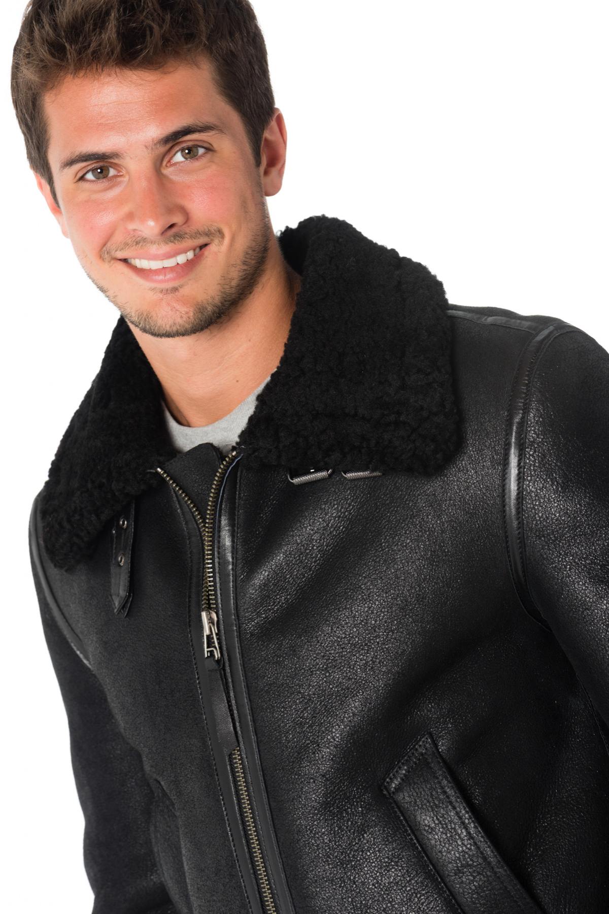 Redskins men's black bomber jacket - Image n°3