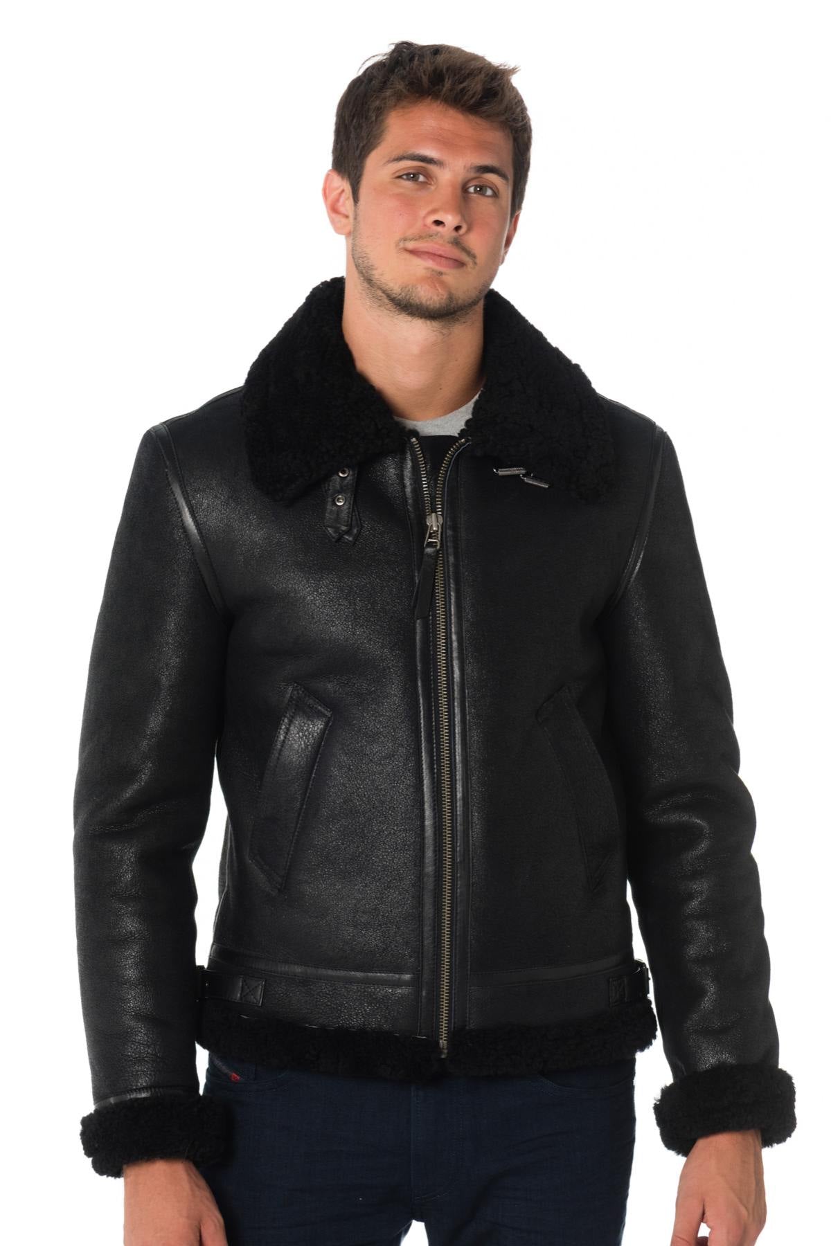 Redskins men's black bomber jacket - Image n°6