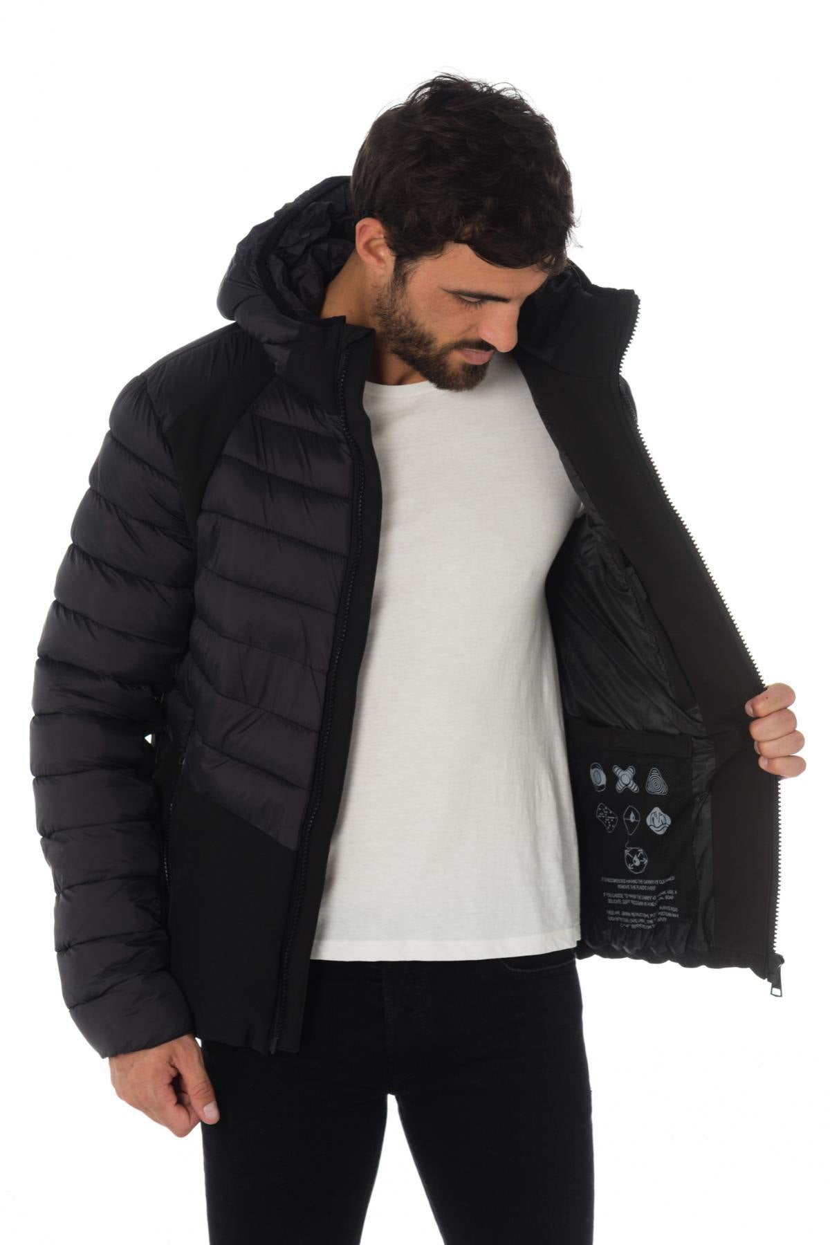 Redskins men's black down jacket - Image n°4