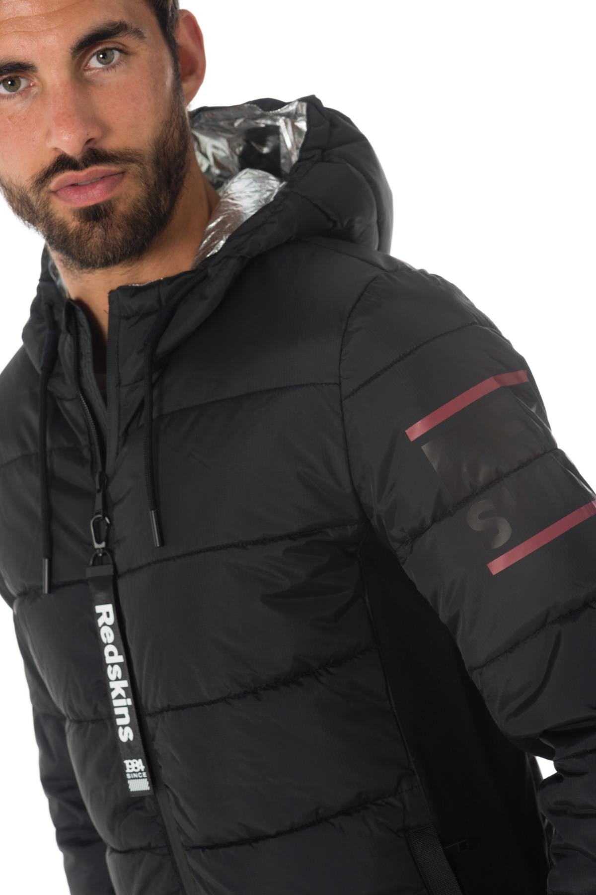 Redskins men's black down jacket - Image n°6