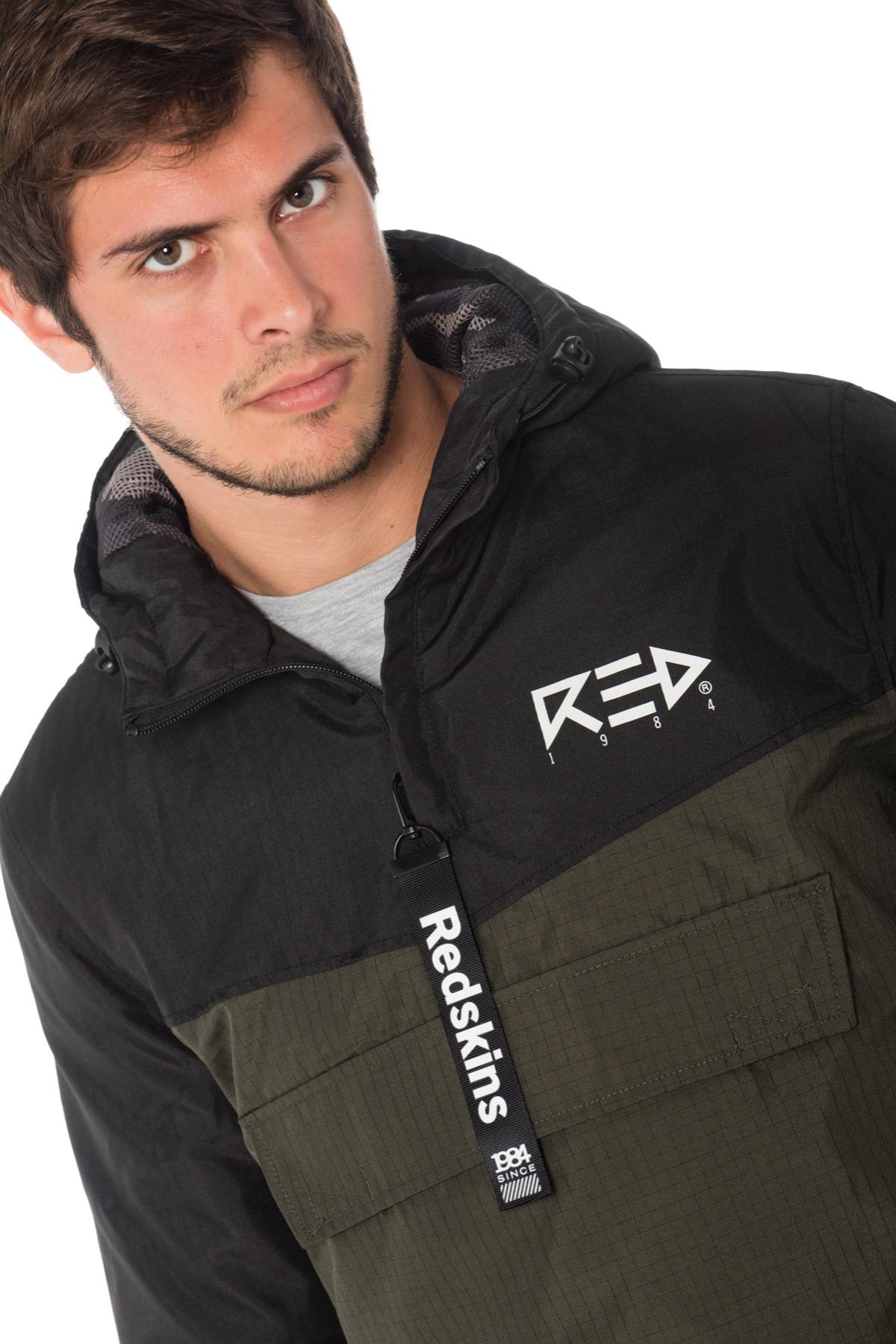 Black/Khaki Redskins Windbreaker - Image n°4