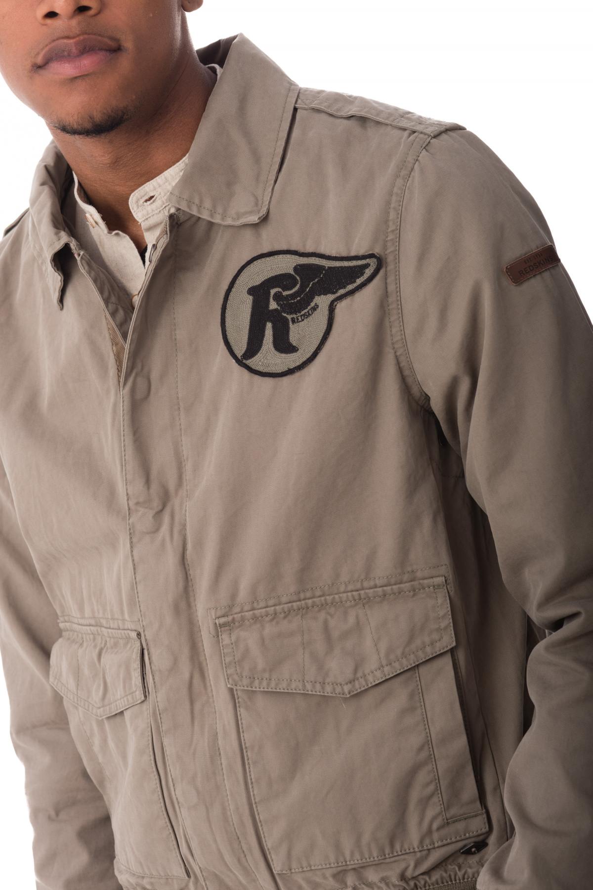 Redskins men's khaki jacket - Image n°7