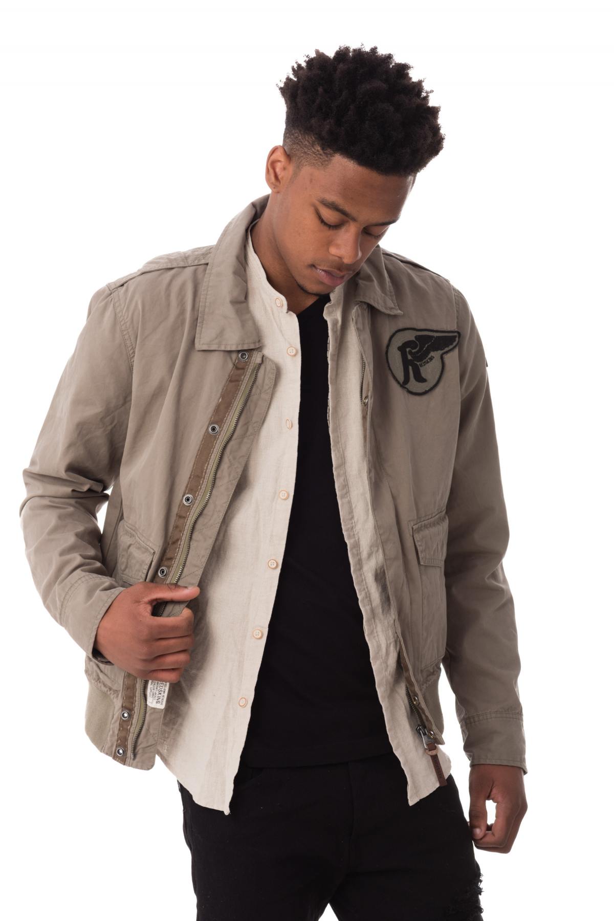 Redskins men's khaki jacket - Image n°4