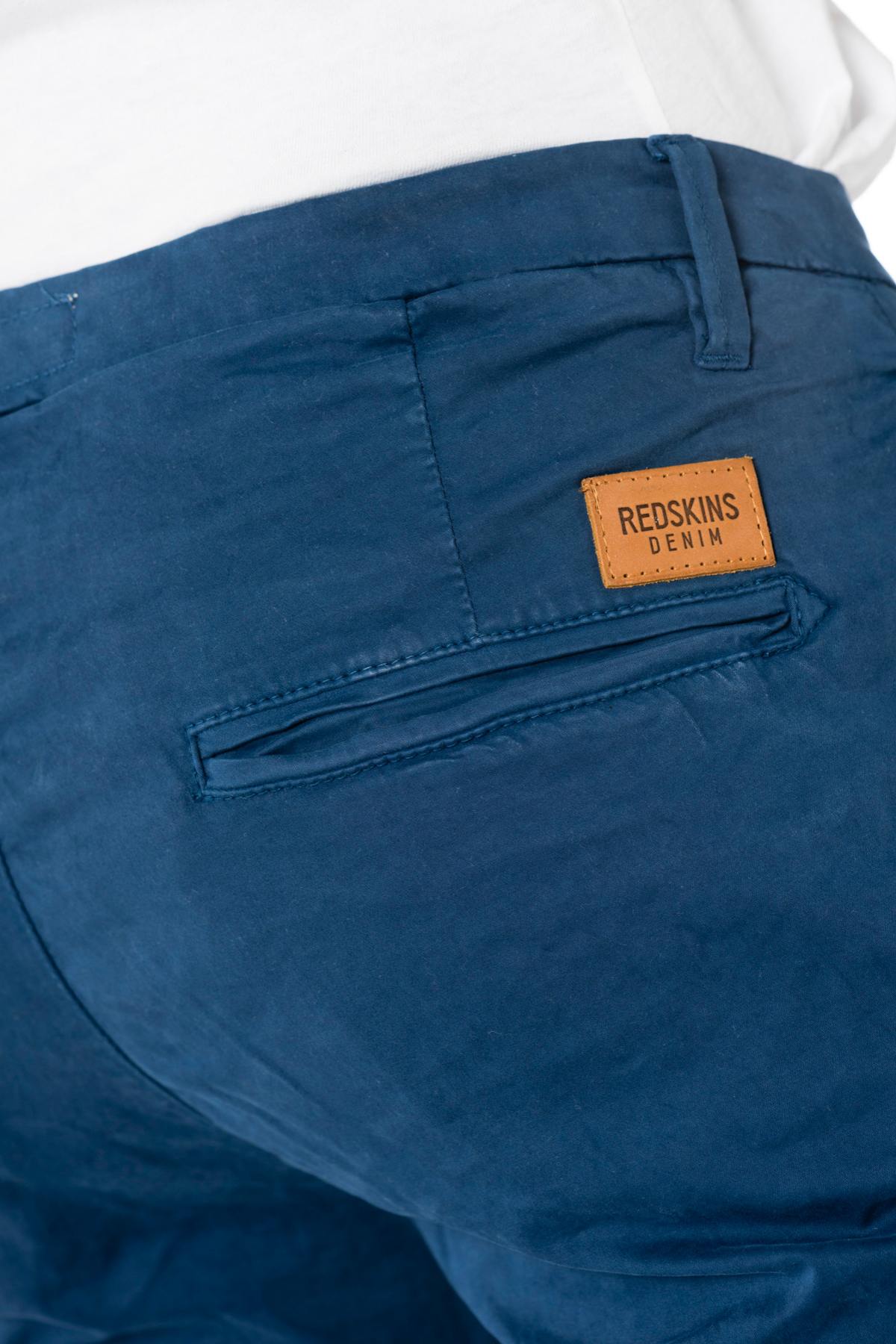 Redskins men's blue Bermuda shorts - Image n°6