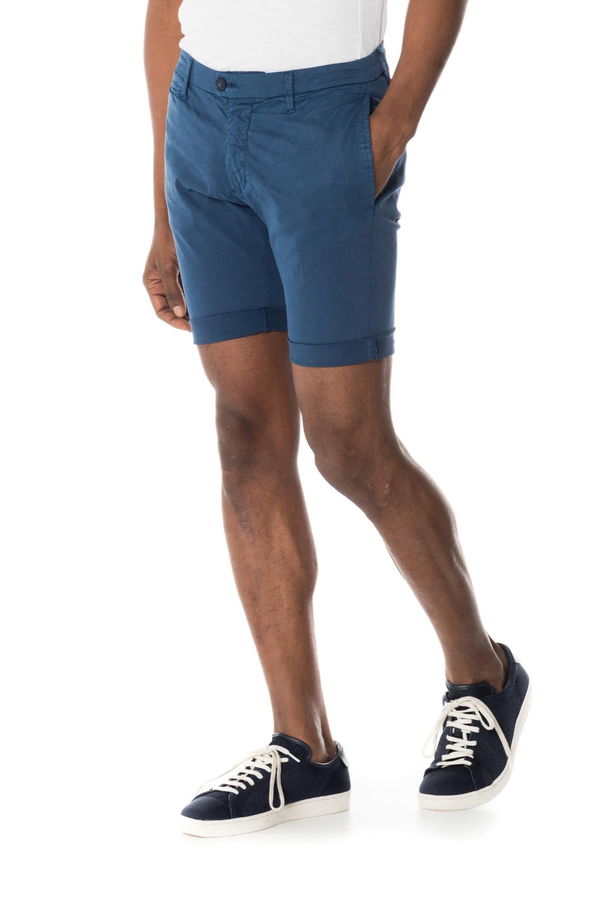 Redskins men's blue Bermuda shorts - Image n°5