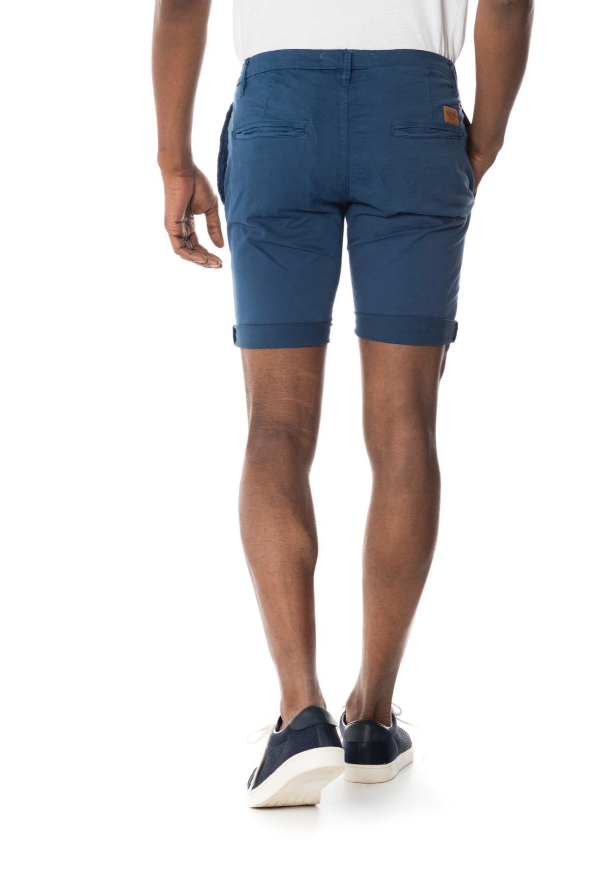 Redskins men's blue Bermuda shorts - Image n°4