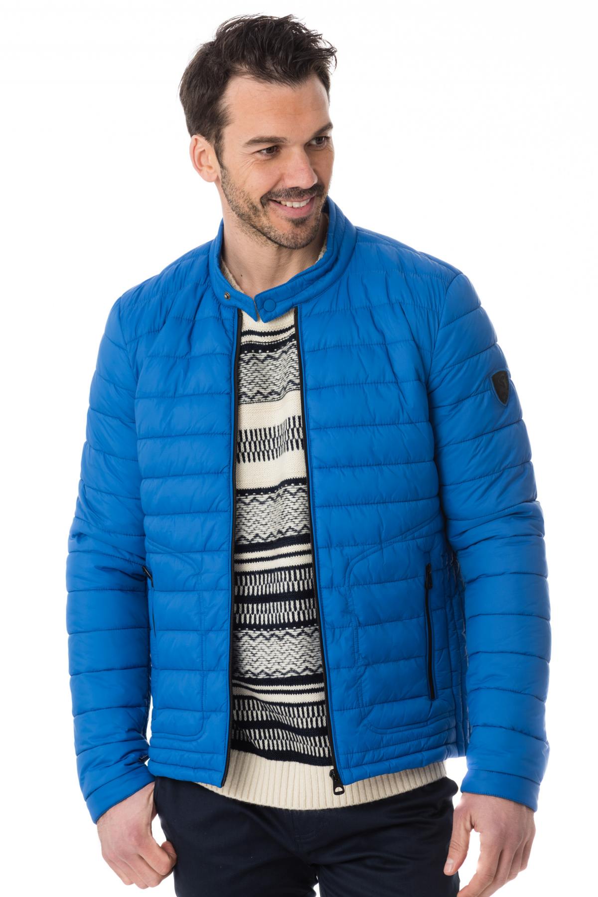 Men's blue redskins mid-season jacket - Image n°3