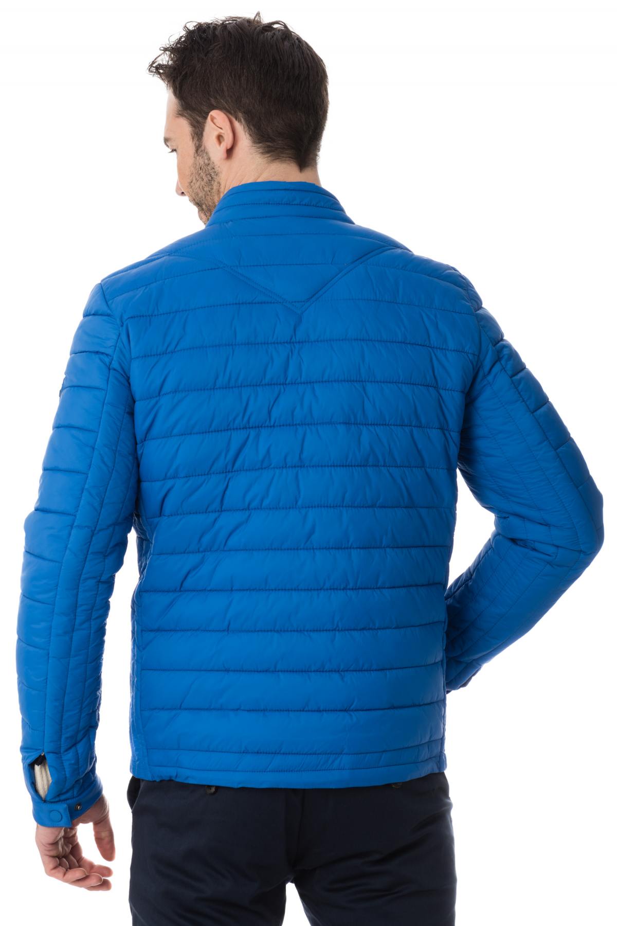 Men's blue redskins mid-season jacket - Image n°5